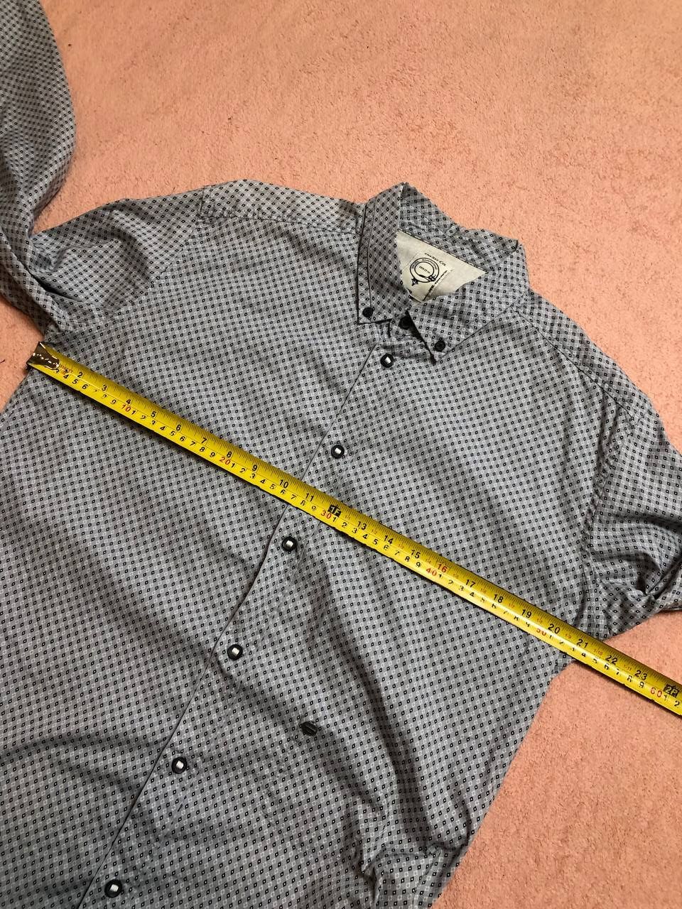 Diesel Vintage Diesel Custom Slim Fit Button Up Shirt Size XL Size US XL / EU 56 / 4 - 10 Thumbnail