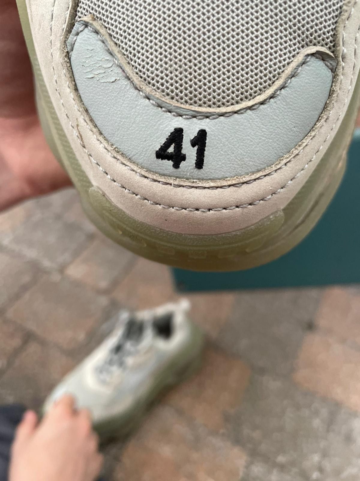 Balenciaga Balenciaga triple S white/clear Size US 7 / EU 40 - 7 Thumbnail
