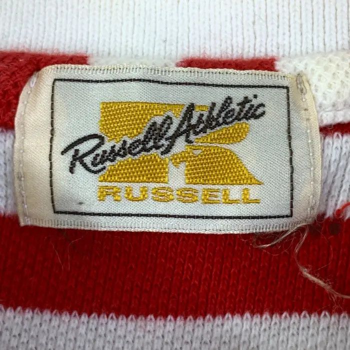 Russell Athletic Vintage RUSSELL ATHLETIC x MIZUNO Striped Polo Tee Shirt Size M / US 6-8 / IT 42-44 - 7 Thumbnail