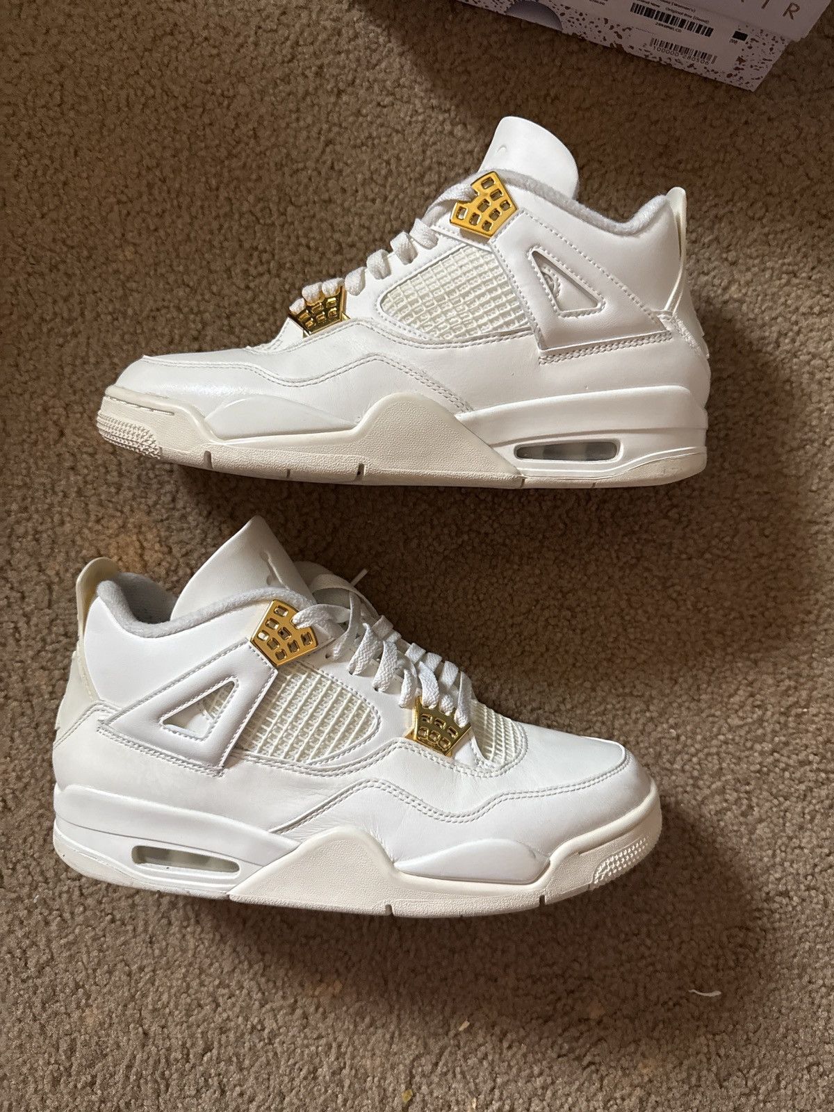 Jordan Brand W’s Jordan 4 Metallic Gold (2024) Size US 11.5 / IT 41.5 - 1 Thumbnail