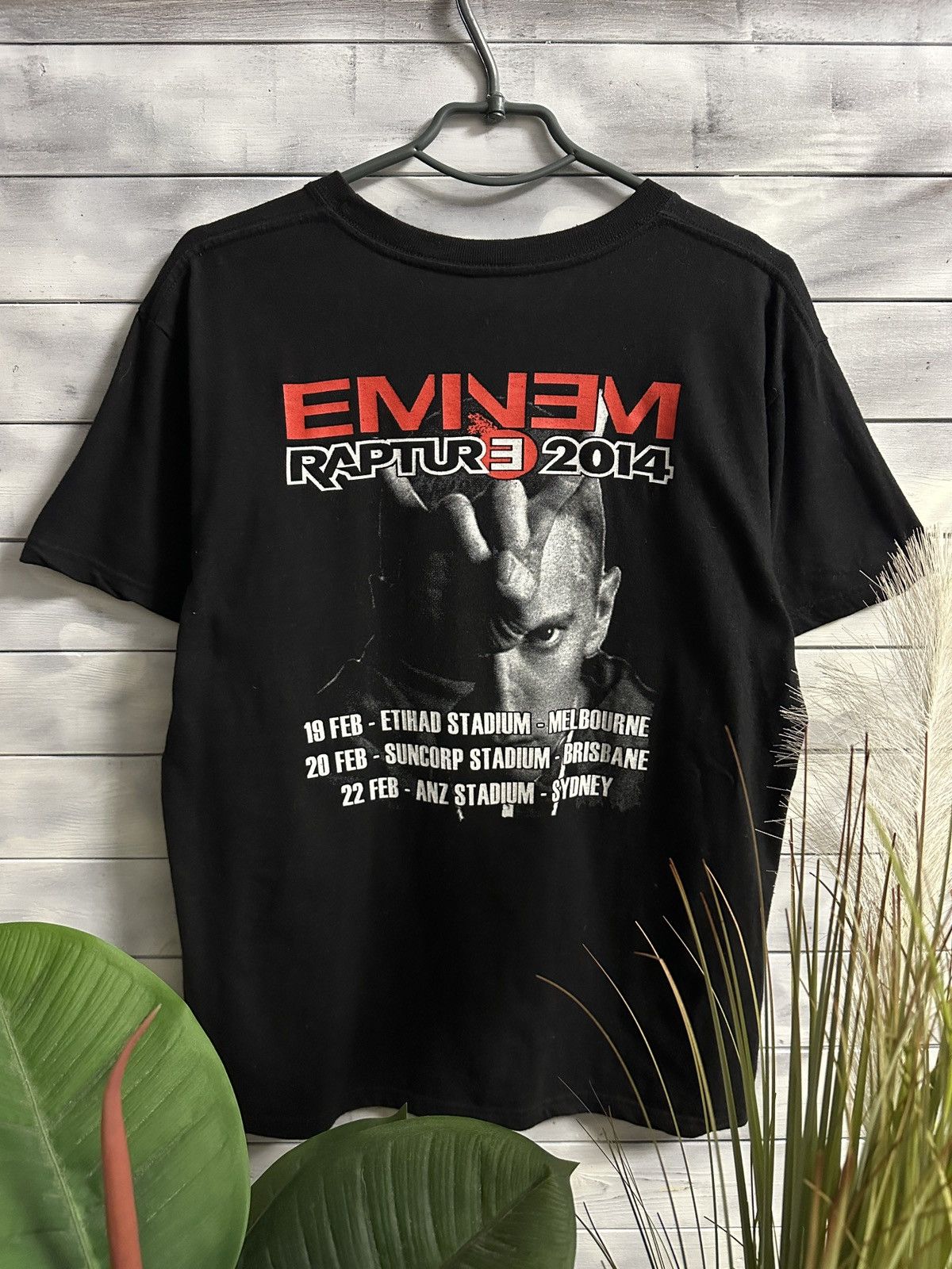 Eminem Rare Vintage T-Shirt Eminem Rap Toure 2014 Size US M / EU 48-50 / 2 - 1 Thumbnail
