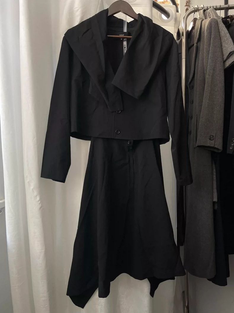 Comme des Garcons Comme des Garçons Medieval Women's Black Jacket Jacket Skir Size M / US 6-8 / IT 42-44 - 1 Thumbnail