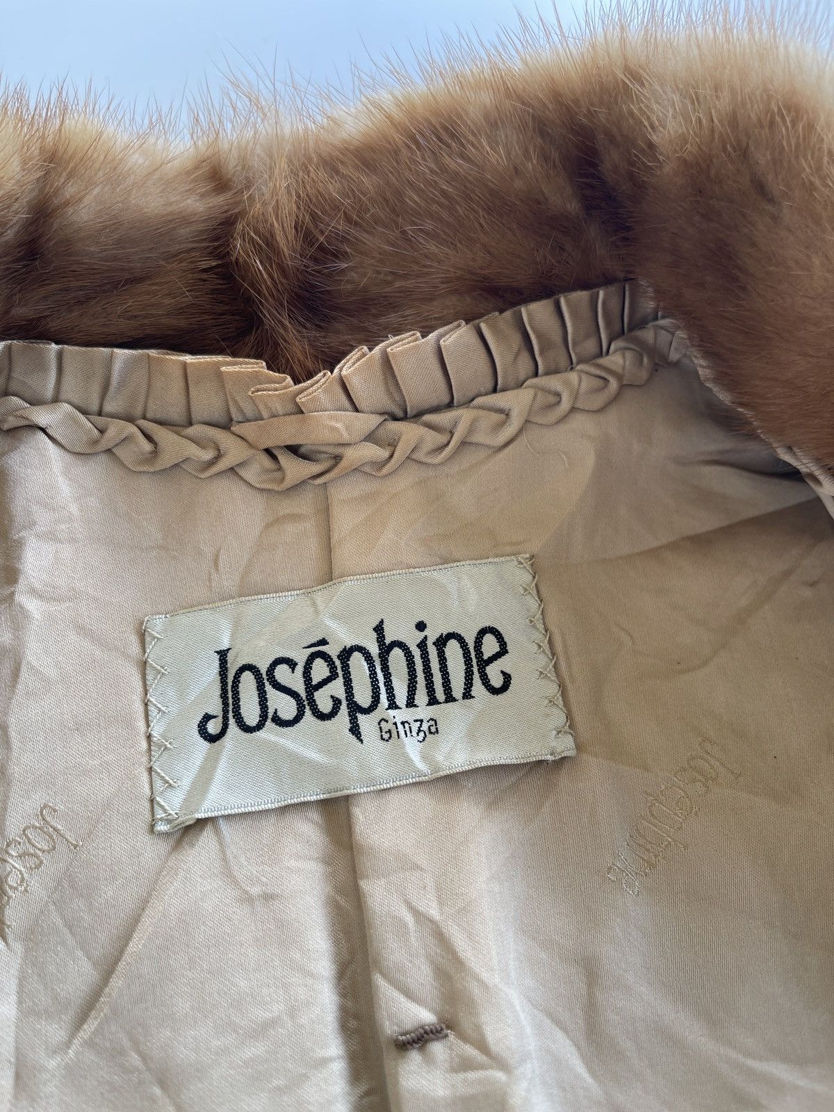 Sagafurs Josephine Mink fur Coat Vintage Size M / US 6-8 / IT 42-44 - 10 Thumbnail