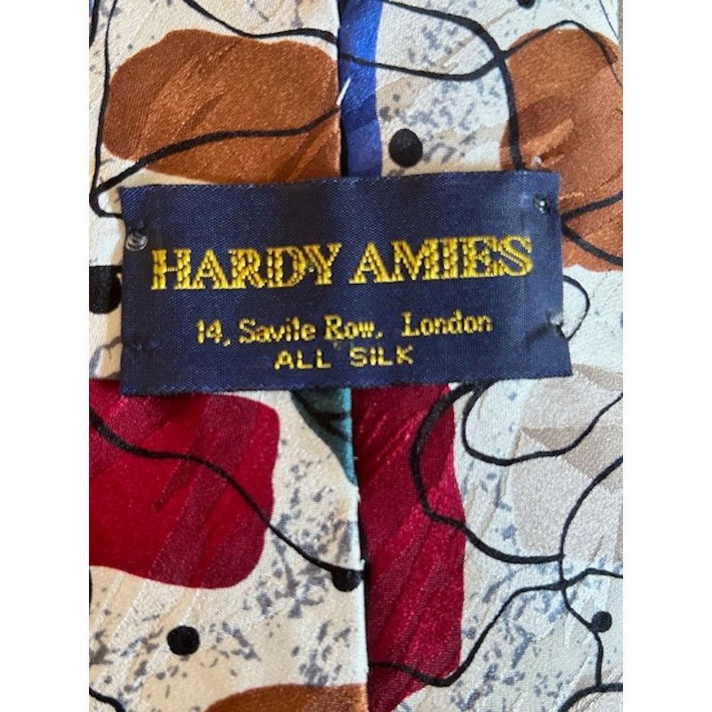 Hardy Amies Vintage Hardy Amies All Silk Ties Set of 3 1990s Patterns Size ONE SIZE - 3 Thumbnail