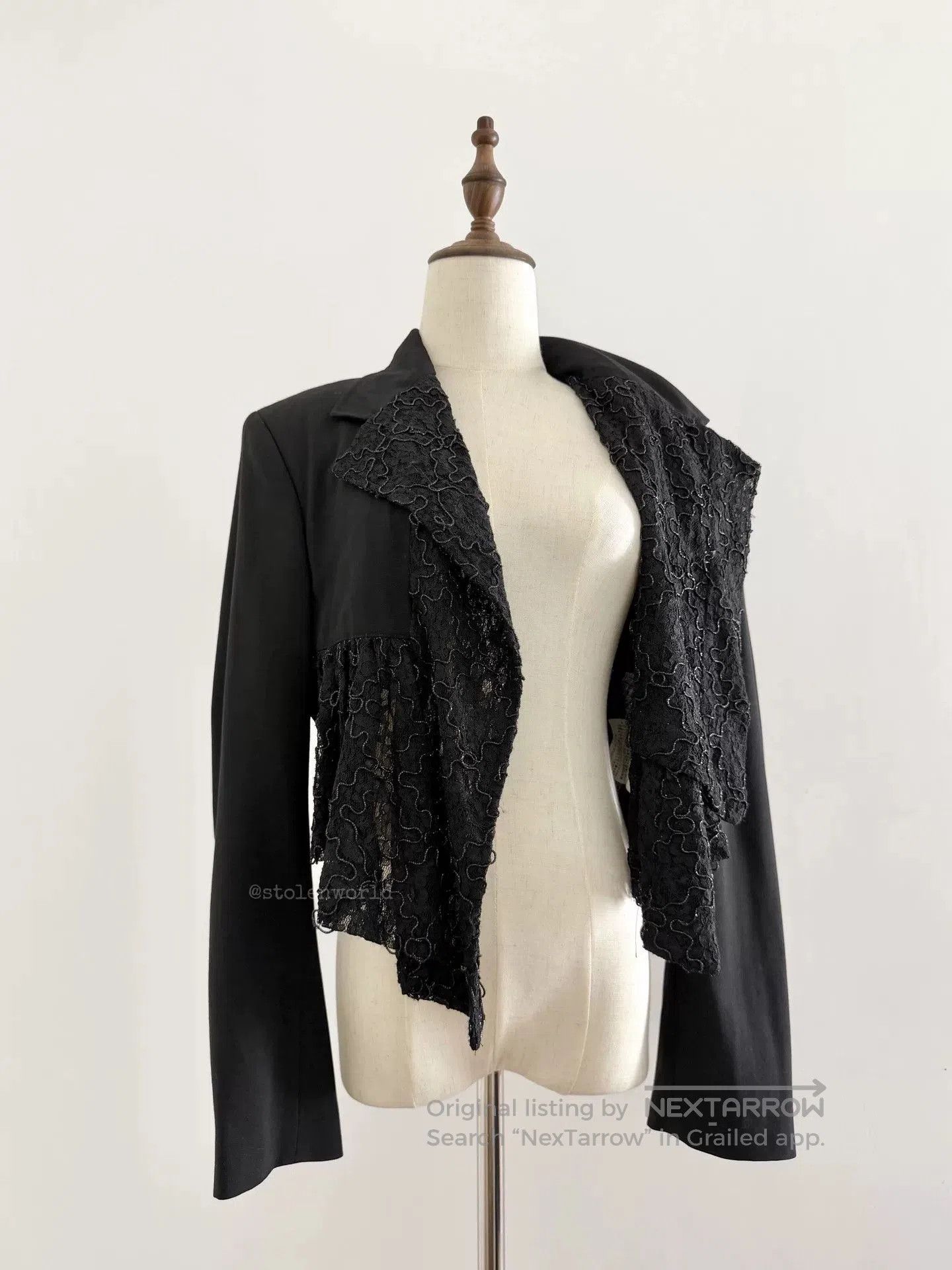 Comme des Garcons comme des garcons lace suit jacket. Size L / US 10 / IT 46 - 5 Thumbnail
