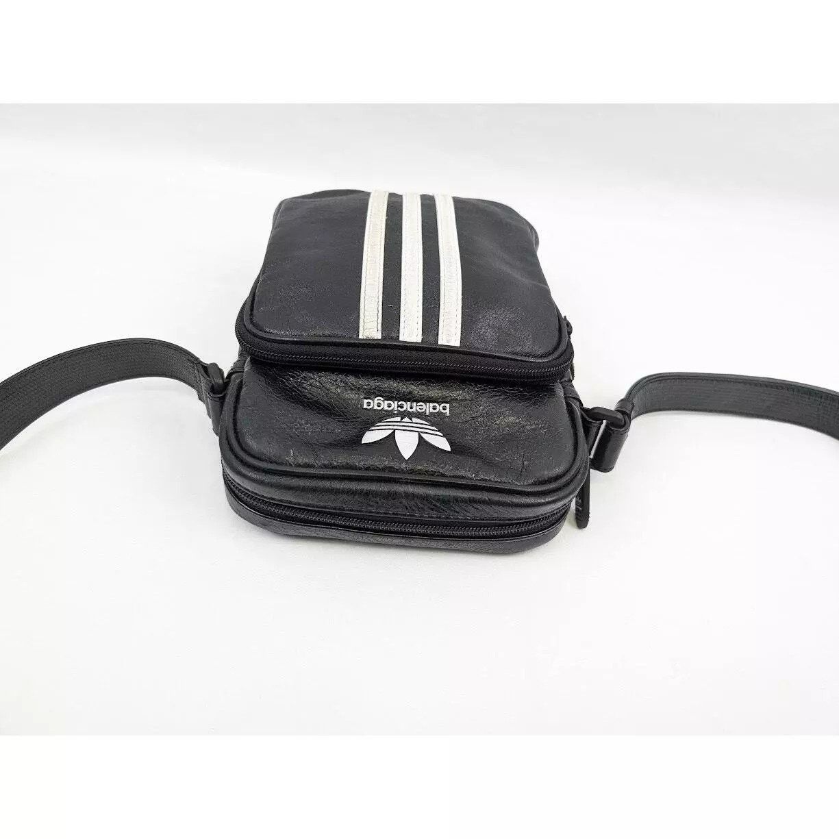 Adidas × Balenciaga o1rshd1 Size:OS / Messenger Crossbody Bag in Black/White Size ONE SIZE - 3 Thumbnail