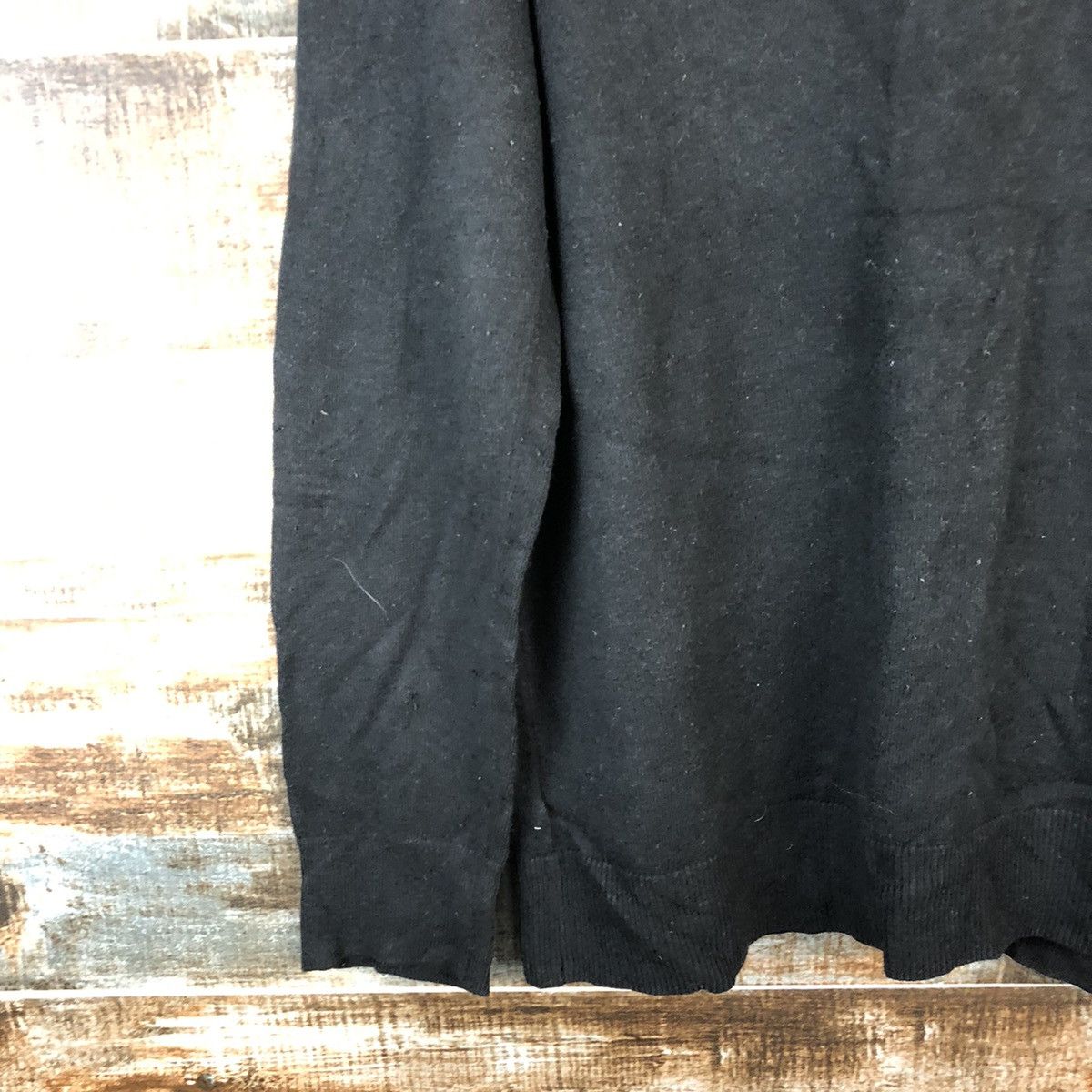 Vintage DL Gap Black Cardigan Knitwear #C444 Size US L / EU 52-54 / 3 - 16 Thumbnail
