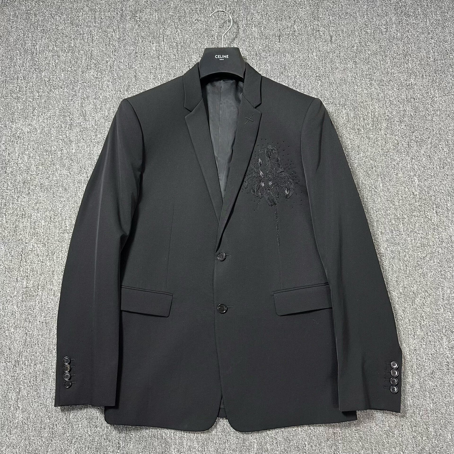 Dior Dior Homme 18ss Sequin Embroidered Jacket Size US M / EU 48-50 / 2 - 1 Thumbnail