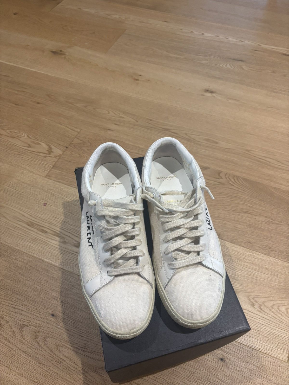 Saint Laurent Paris Saint Laurent sneakers size 46 Size US 13 / EU 46 - 6 Thumbnail