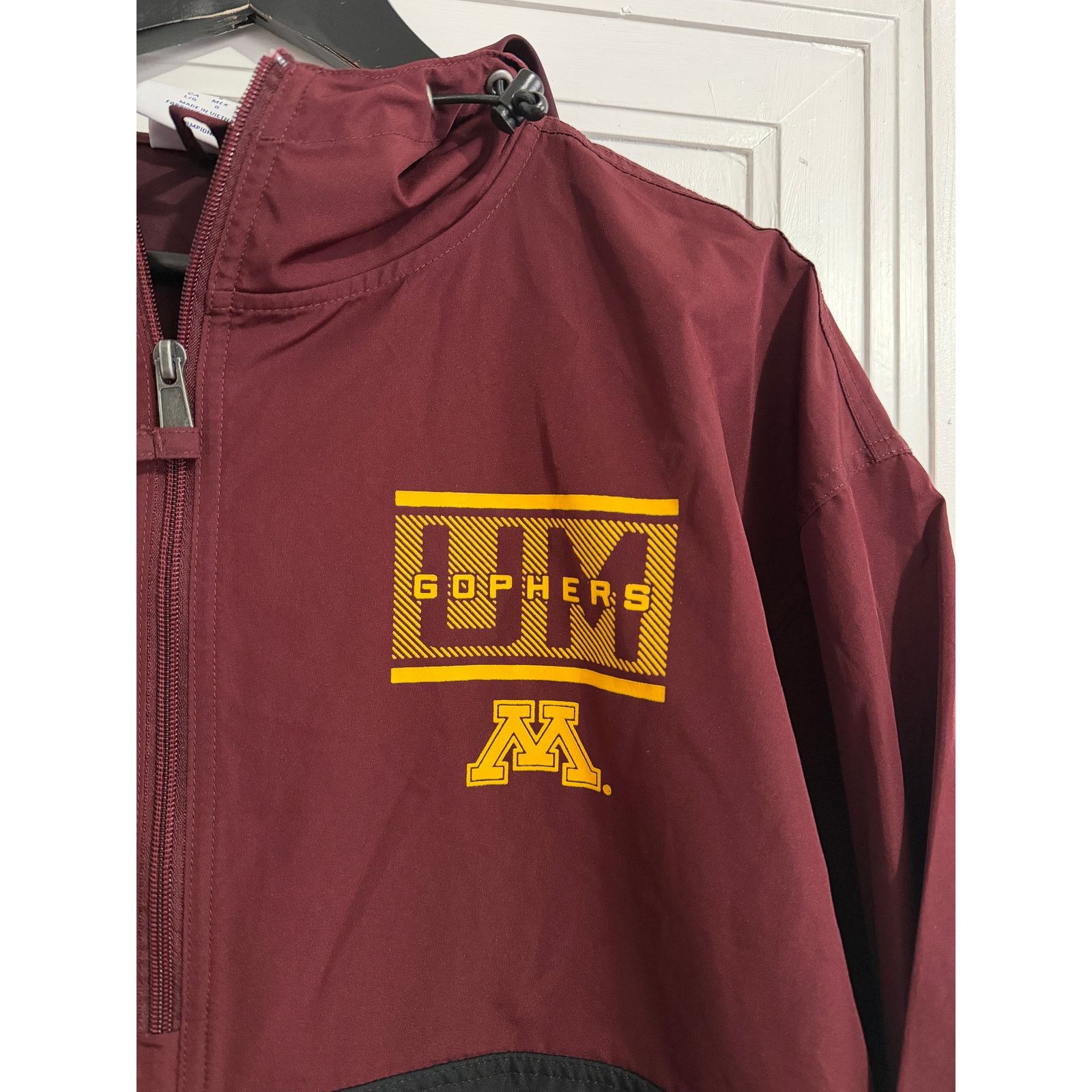 Champion Minnesota Gophers 1/2-Zip Windbreaker Size Large Size US L / EU 52-54 / 3 - 2 Thumbnail