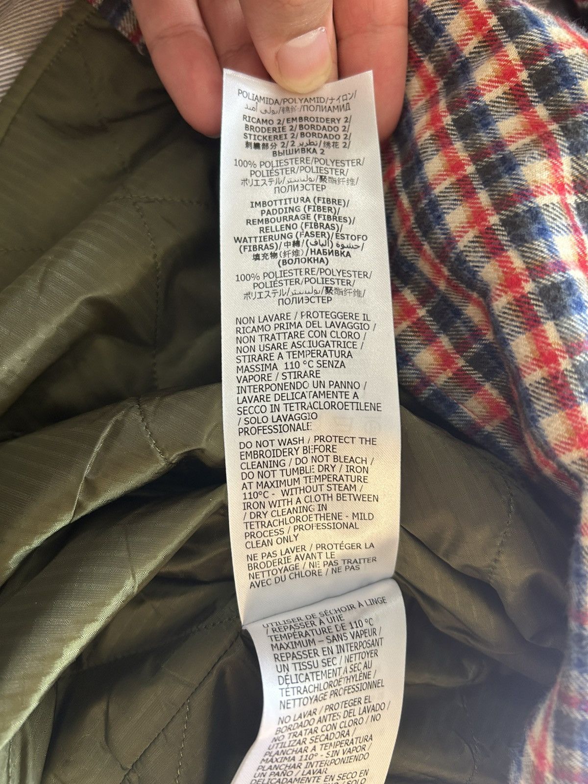 Gucci Gucci ICCUG (ICUG) Squirrel Appliqué Check Overshirt Jacket Size US L / EU 52-54 / 3 - 5 Thumbnail