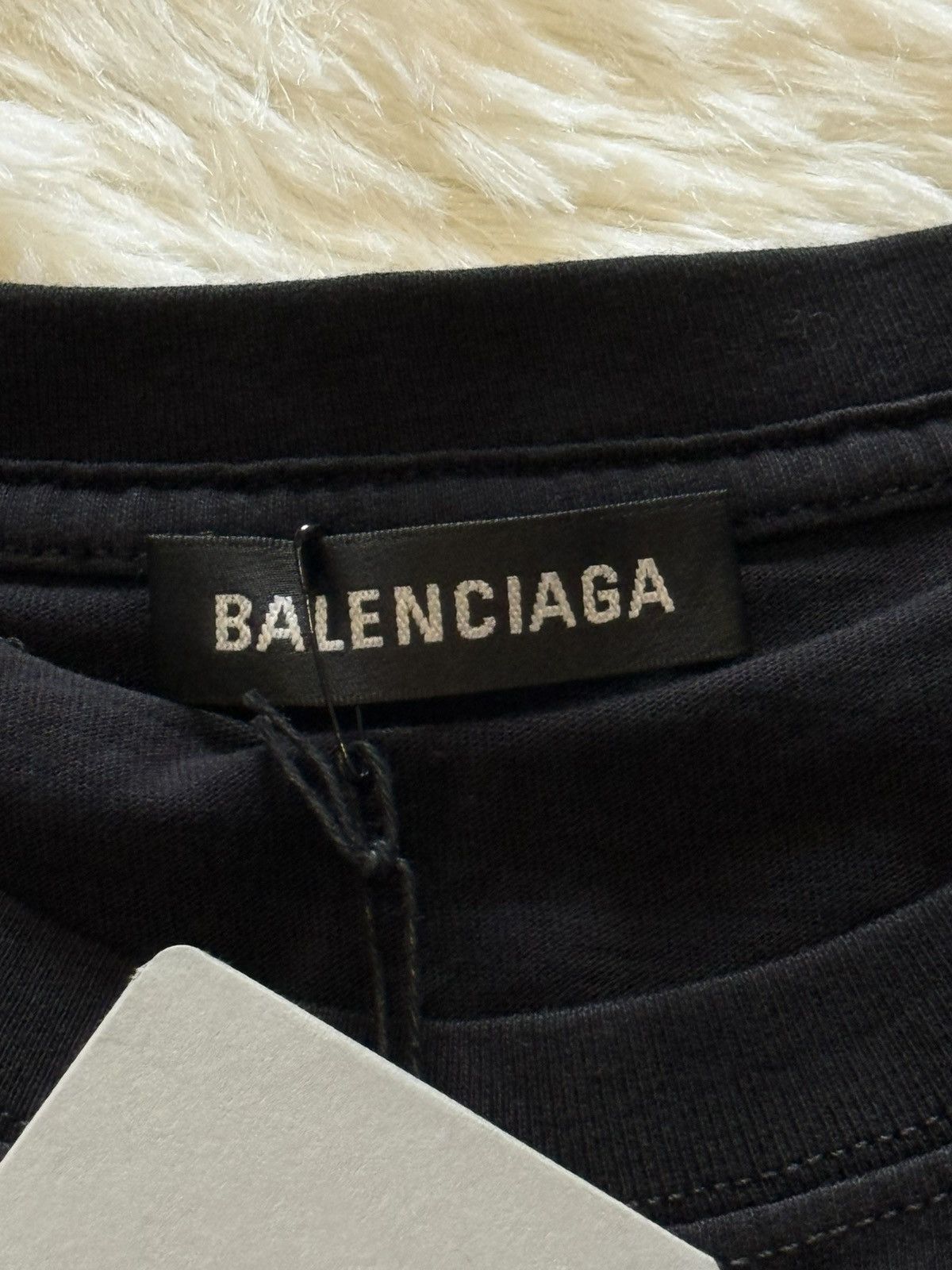 Balenciaga Balenciaga black t shirt Size US L / EU 52-54 / 3 - 4 Thumbnail