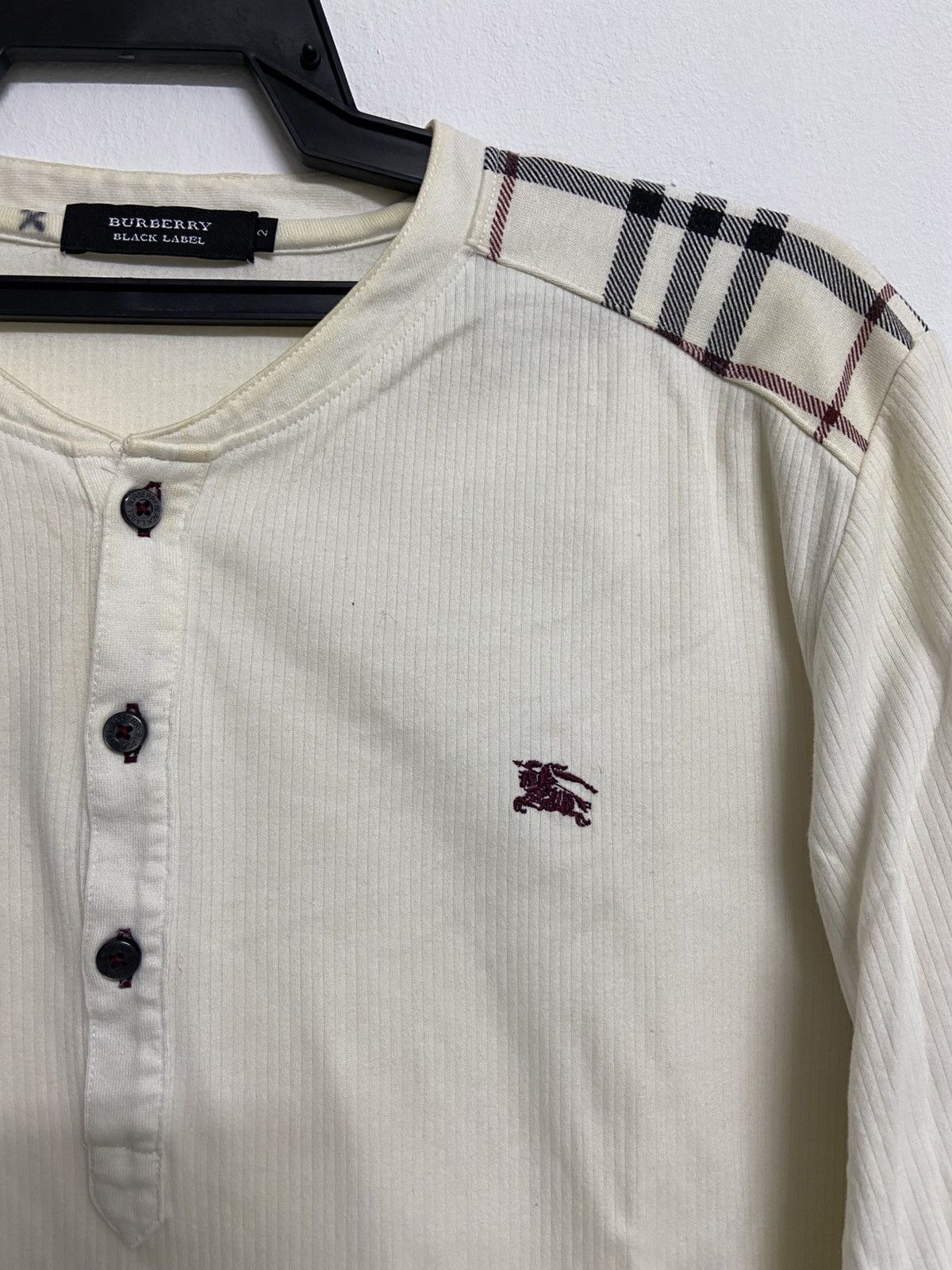 Burberry Burberry Black Label Long sleeve Shirt Size US M / EU 48-50 / 2 - 2 Thumbnail