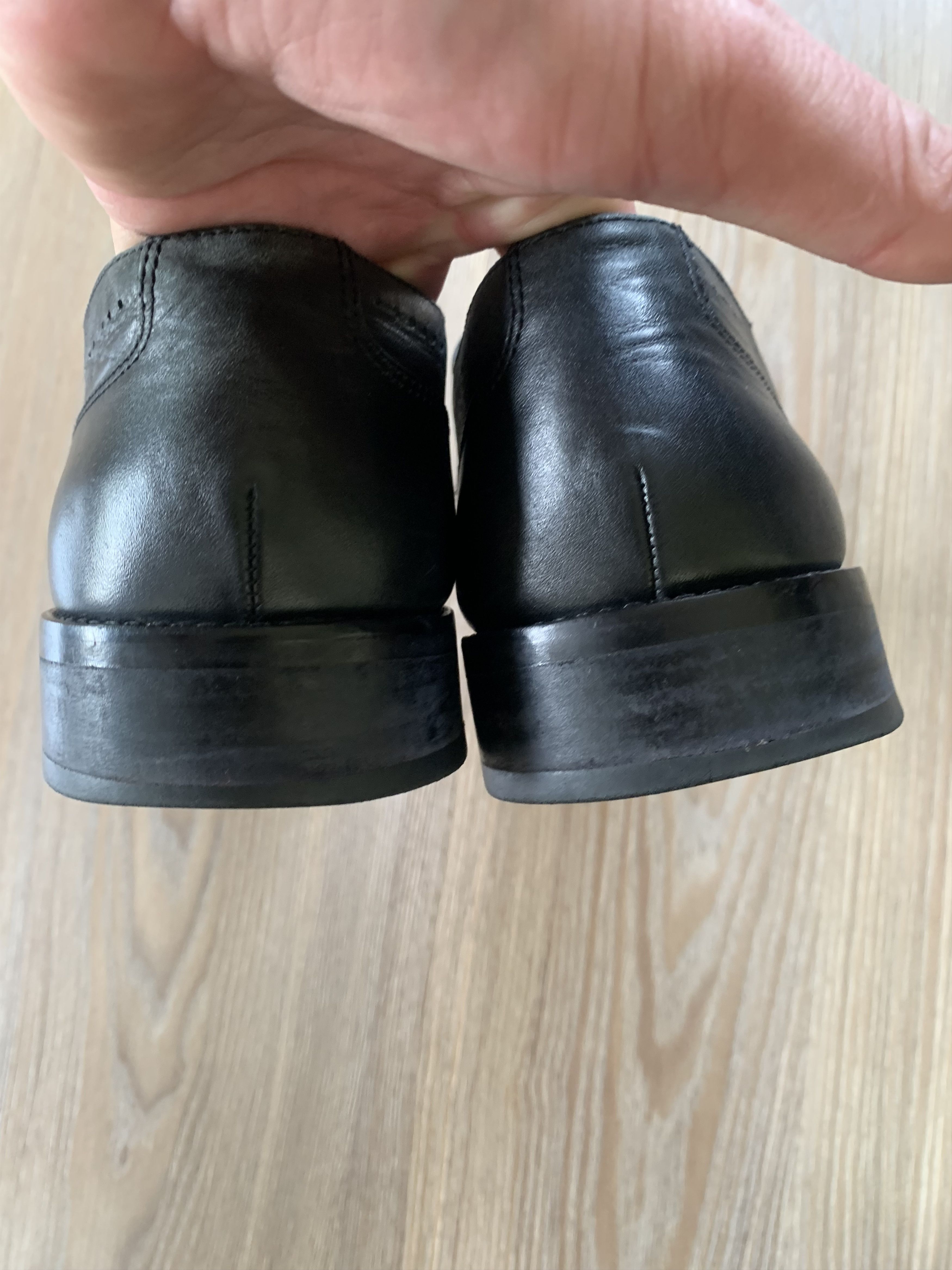 Bata Bata Mens Black Leather Formal Shoes Size US 10 / EU 43 - 8 Thumbnail