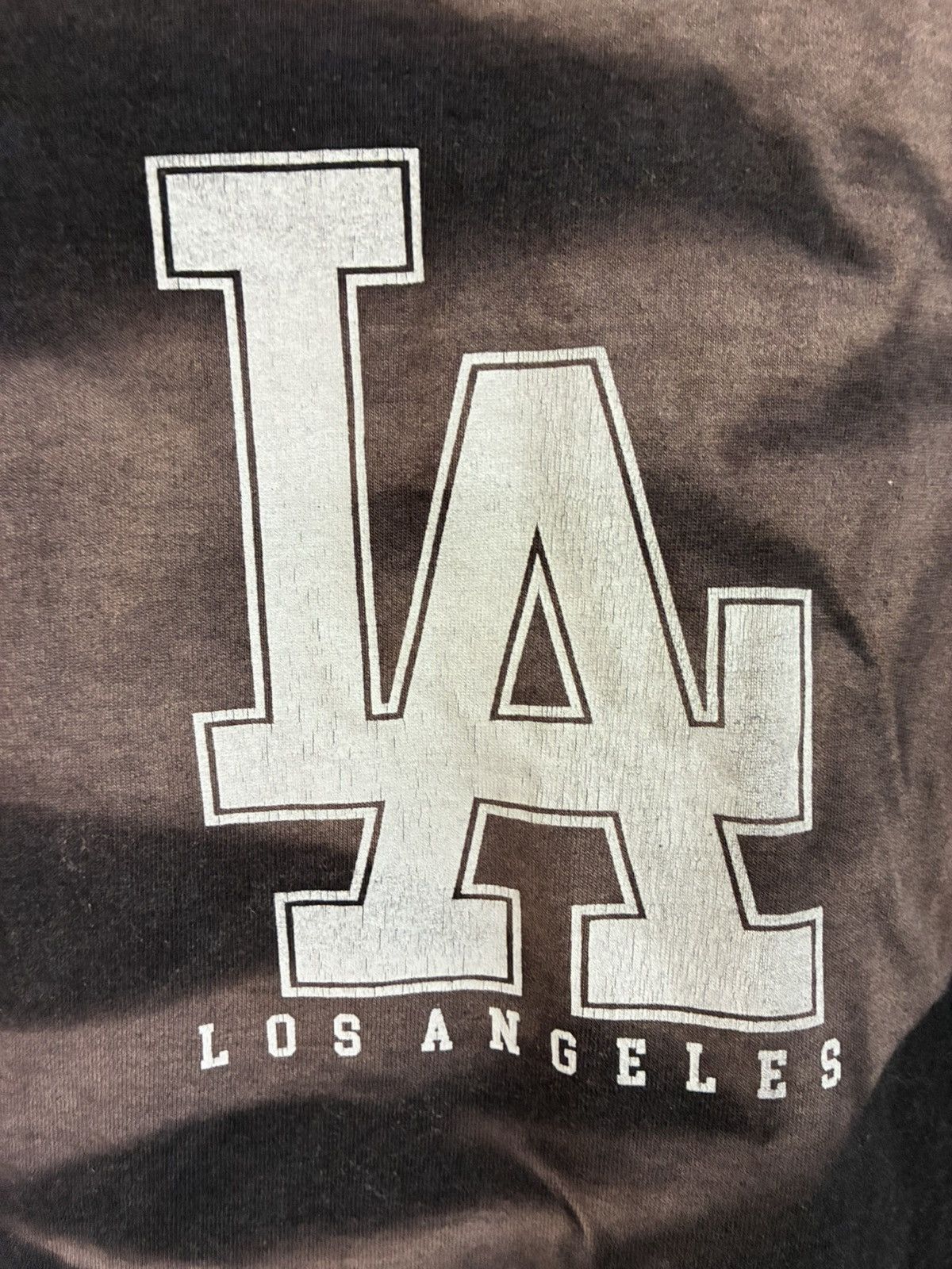 Vintage Vintage Y2K Los Angeles sunfaded t shirt Size US XXL / EU 58 / 5 - 6 Thumbnail