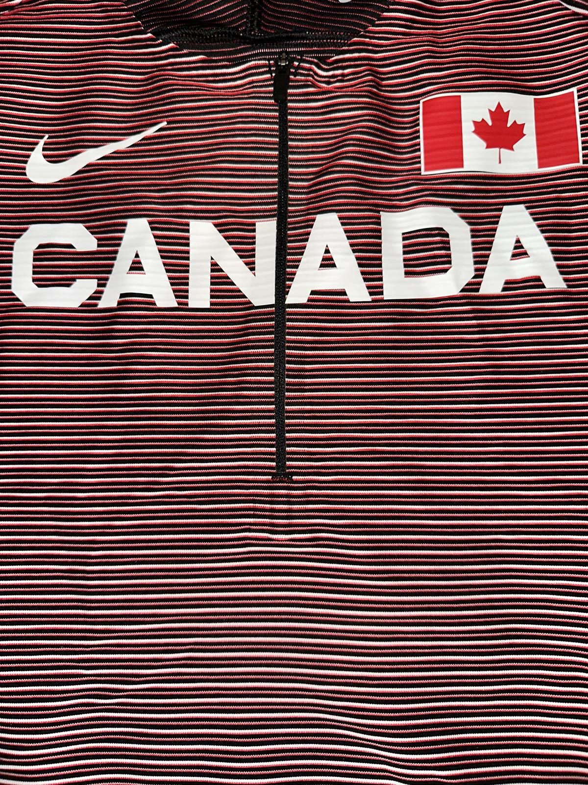 Nike Nike Men’s Pro Elite 2020 Canada Olympics Sleeve Racing Speedsuit Size US 34 / EU 50 - 4 Thumbnail