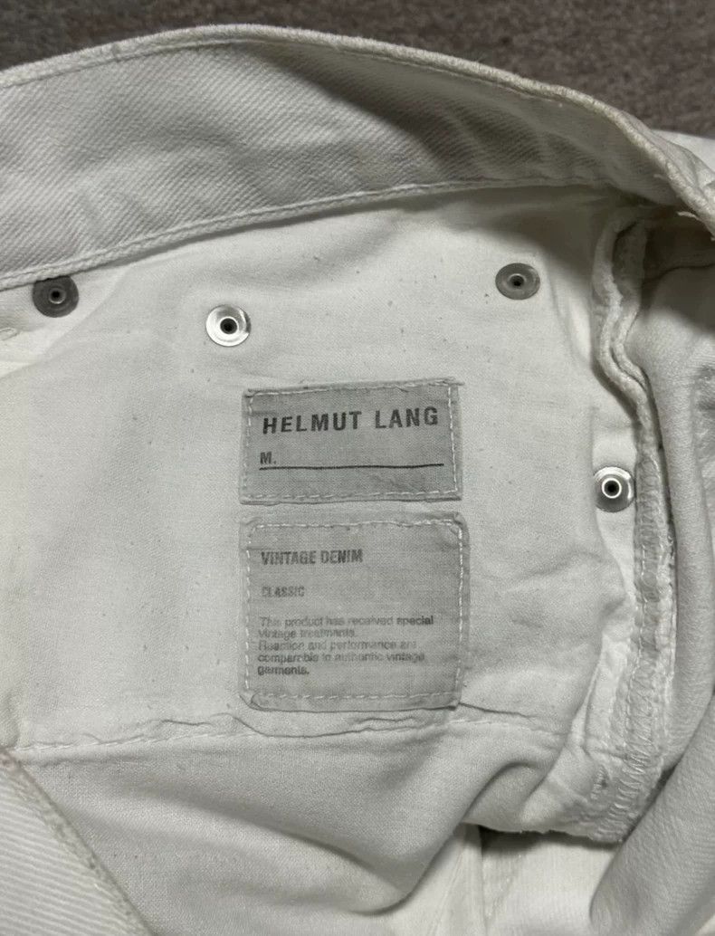 Helmut Lang Helmut Lang Helmut lang Jeans not splash-ink printed pants Size US 32 / EU 48 - 4 Thumbnail