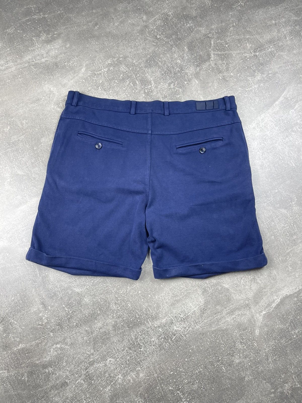 Fendi × Vintage Fendi Old Money Core Luxury Chino Cotton Shorts Blue Size US 32 / EU 48 - 3 Thumbnail