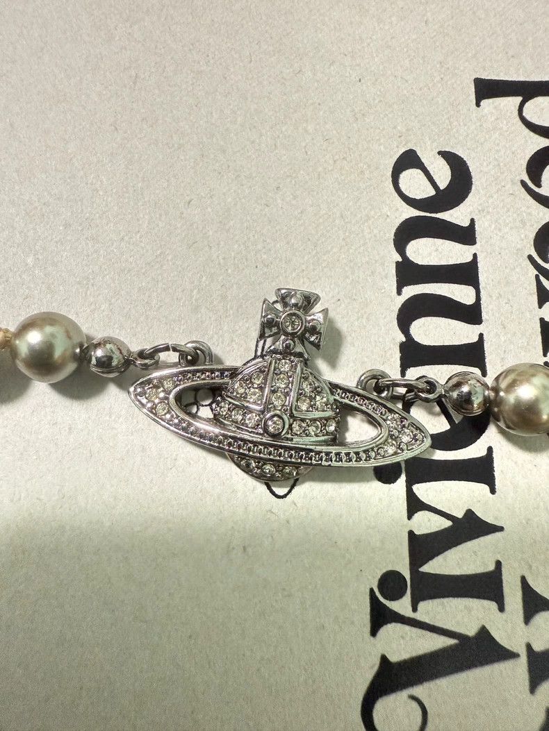 Vivienne Westwood Vivienne Westwood Pearl necklace grey Men's Size ONE SIZE - 2 Thumbnail
