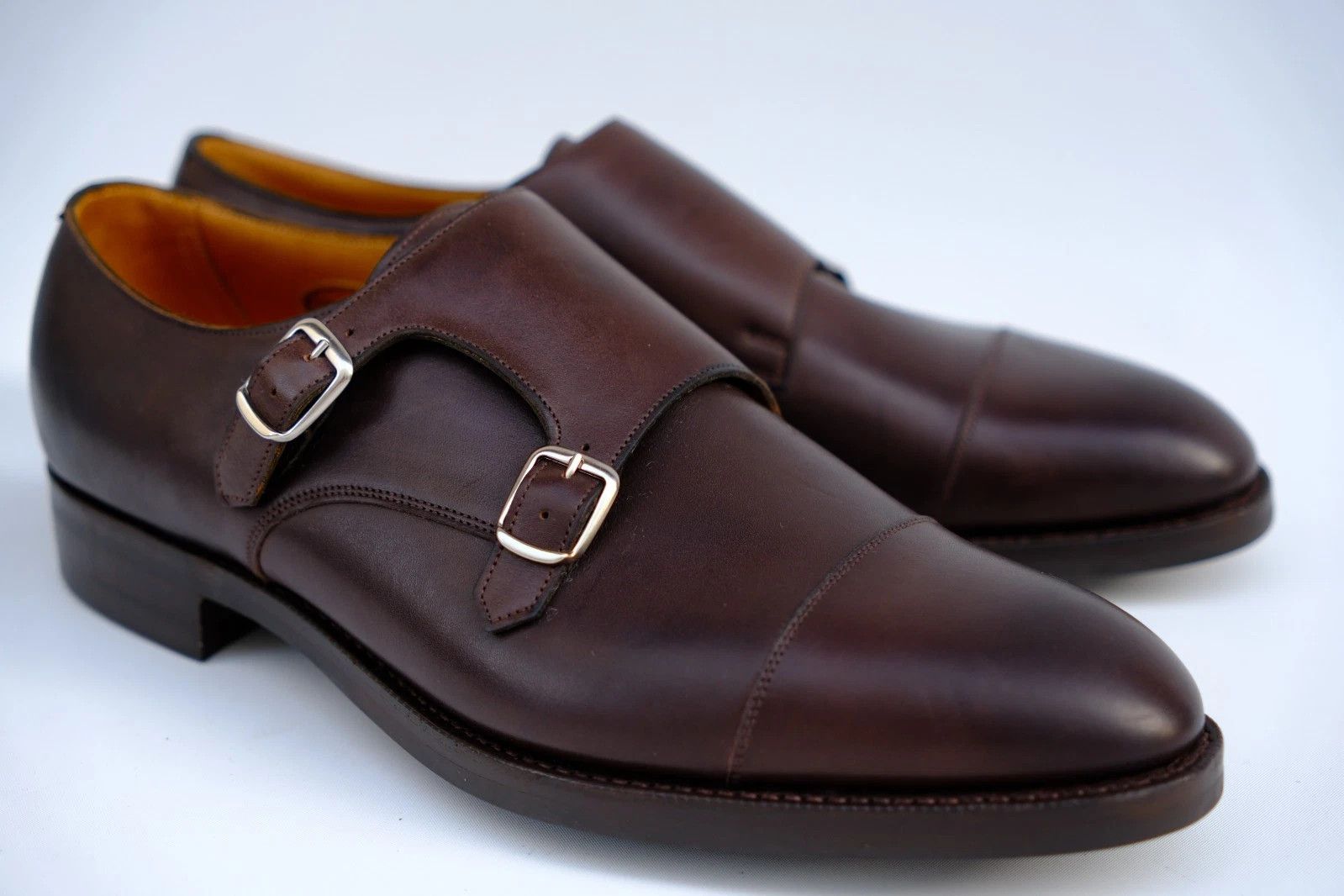 Edward Green New Edward Green Westminster Dark Brown Leather Shoes Size US 11 / EU 44 - 1 Thumbnail