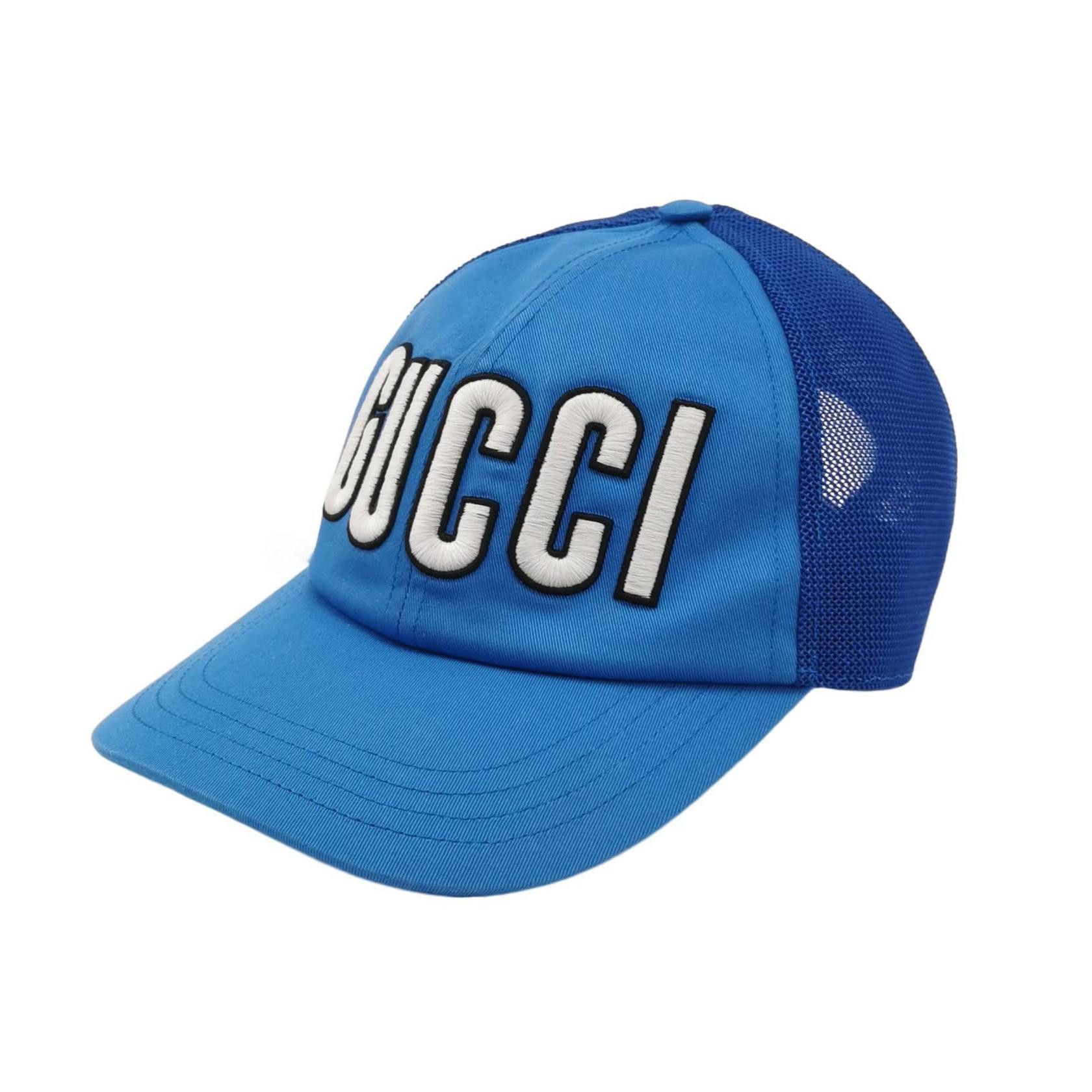 Gucci Gucci Logo Mesh Baseball Cap Size ONE SIZE - 1 Thumbnail