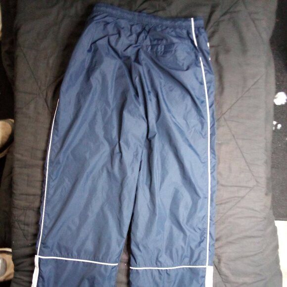Nike × Vintage Vintage Nike Striped Mesh Lined Wind Pants Joggers Trainers Size US 32 / EU 48 - 7 Thumbnail
