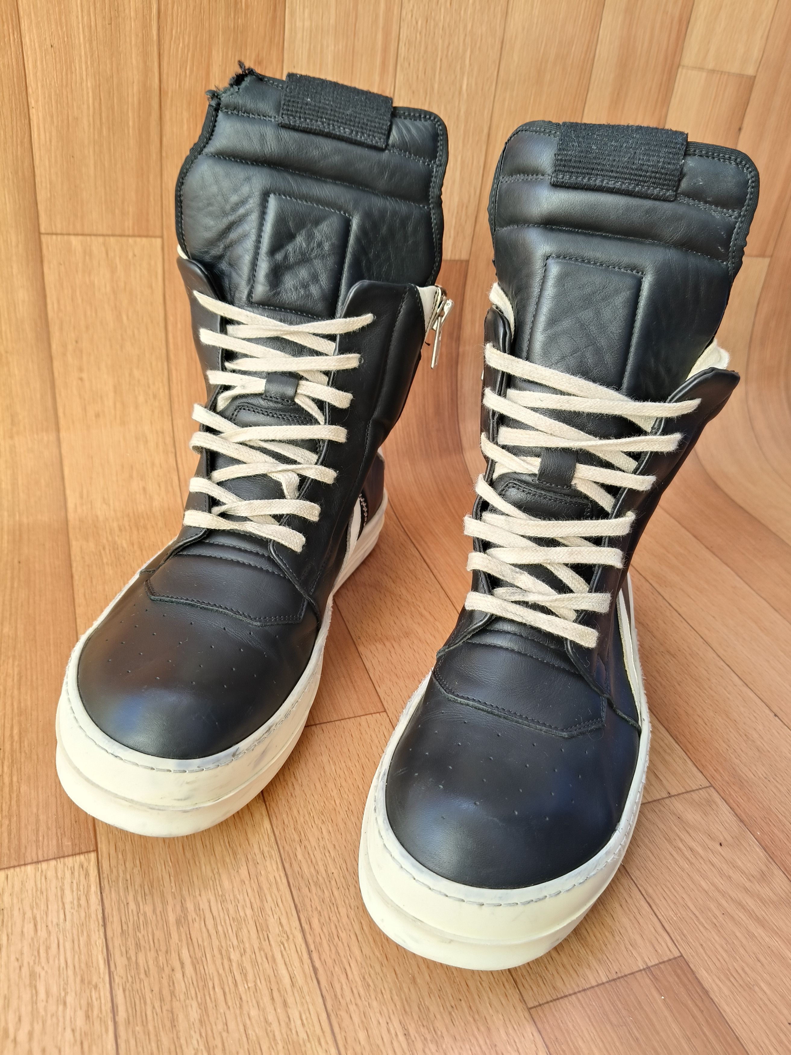 Rick Owens 🕷️💥 2012 mainline pink code Geobasket Size US 9 / EU 42 - 8 Thumbnail