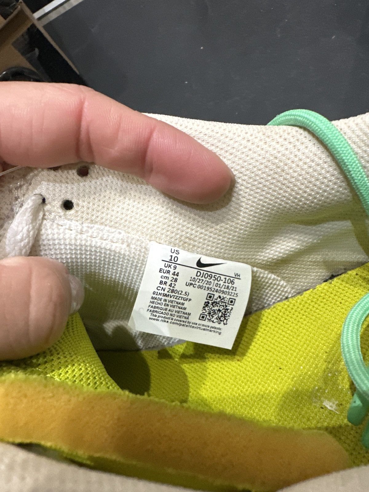 Nike × Off-White Nike Off-White Dunk Low Lot 14 Size US 10 / EU 43 - 6 Thumbnail