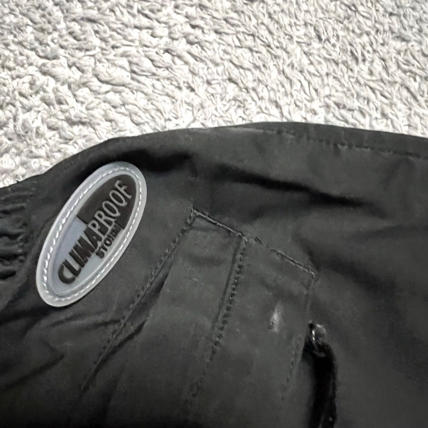 Adidas Adidas Climaproof Pants Medium Black Snap Button Packable Golf AGC005 Mens Size US 31 - 6 Thumbnail
