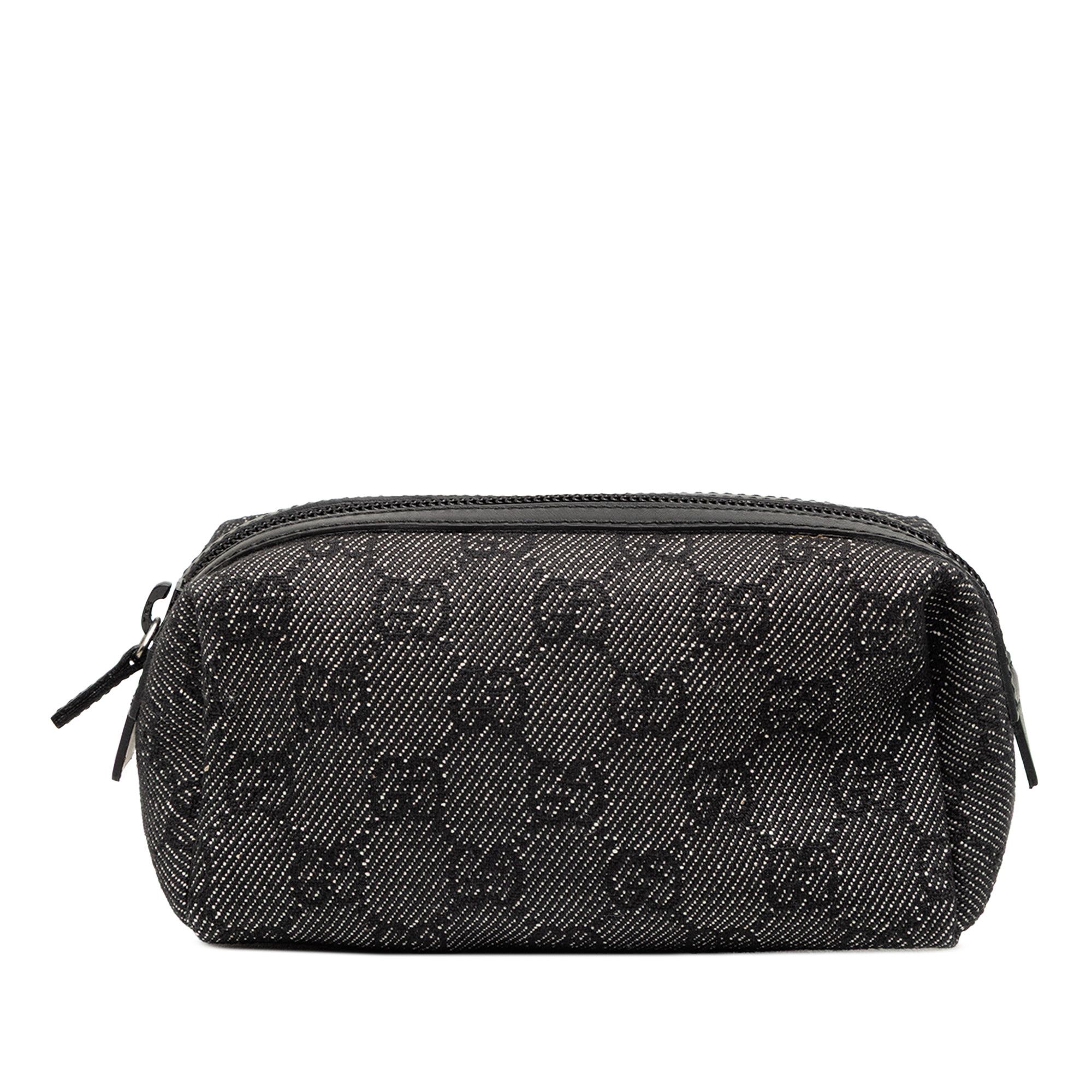 Gucci Gucci GG Denim Cosmetic Pouch Size ONE SIZE - 1 Thumbnail