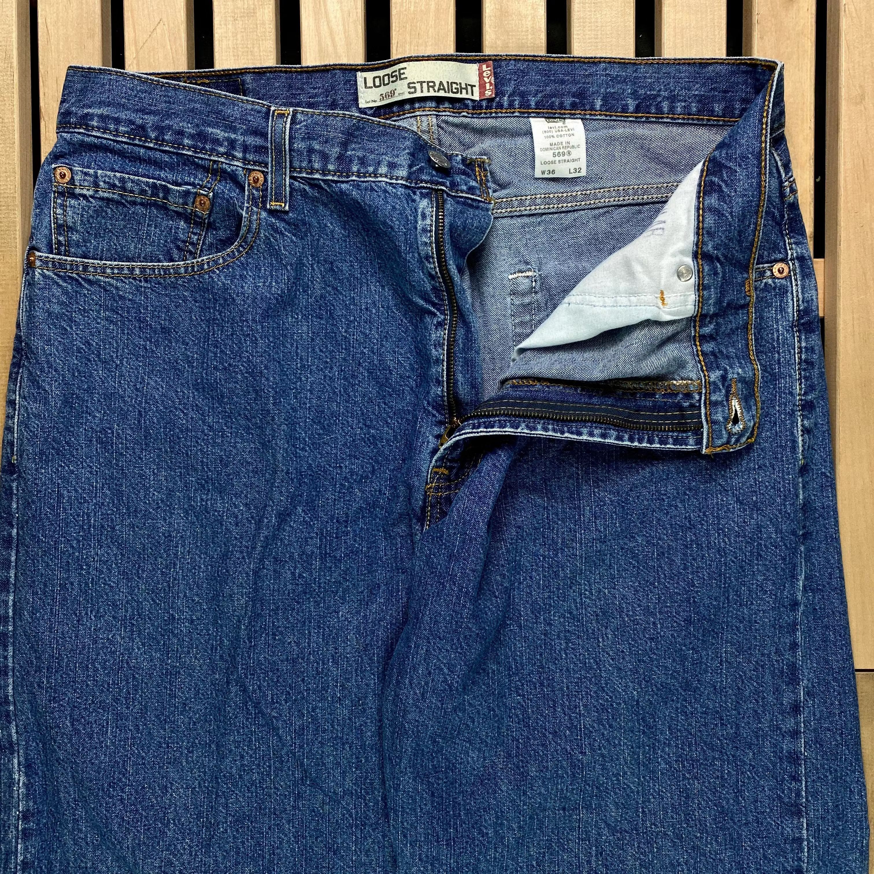 Levi's × Levi's Vintage Clothing × Vintage Mens Jeans Levis 569 Vintage Size 36 Size US 36 / EU 52 - 4 Thumbnail