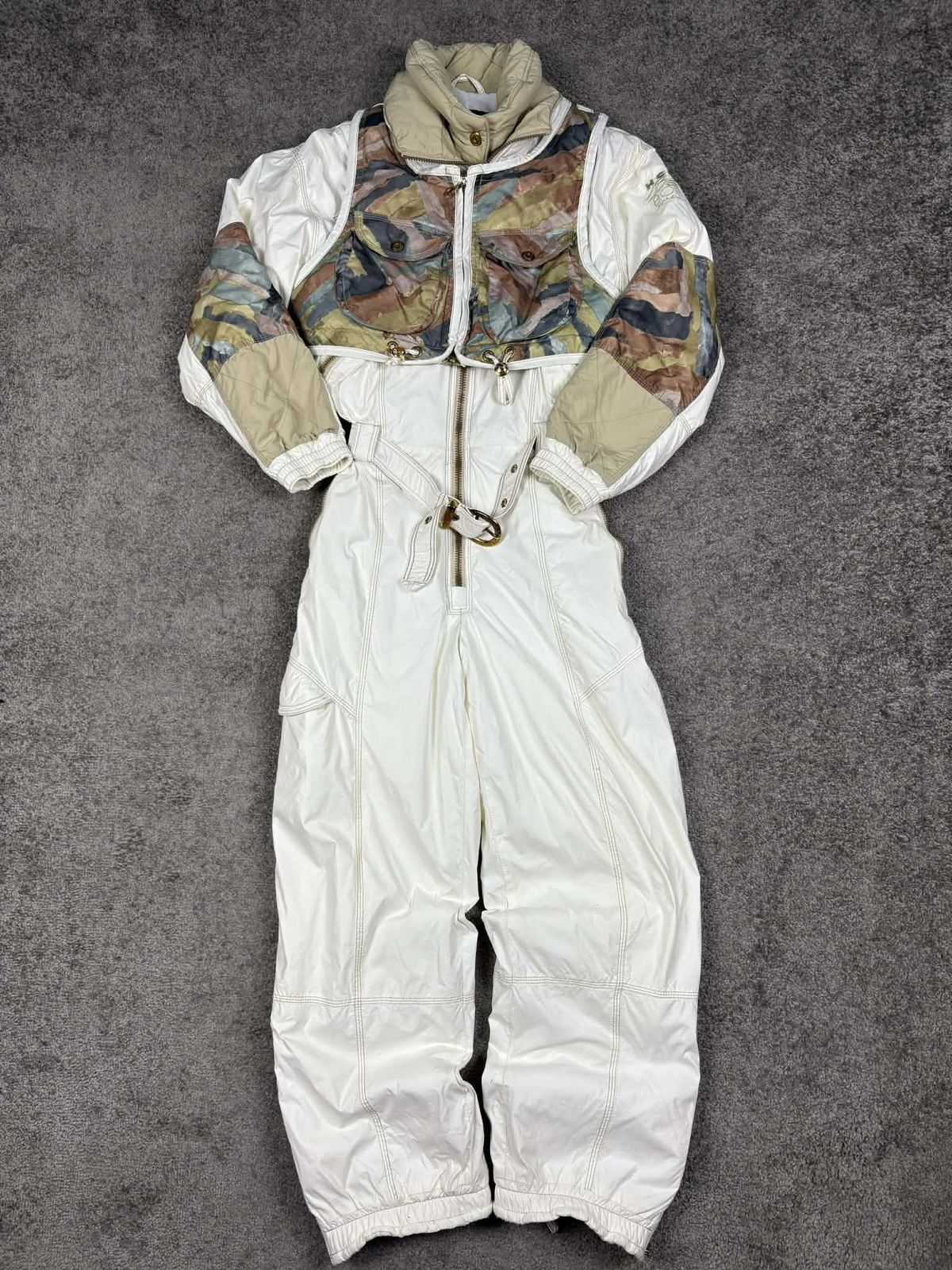 Other White HCC (Henri-Charles Colsenet) ski jumpsuit Size S / US 4 / IT 40 - 1 Thumbnail