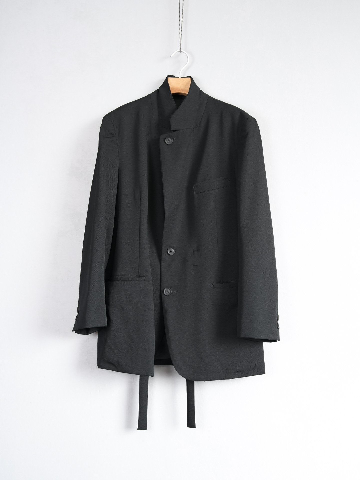Yohji Yamamoto Yohji Yamamoto 19AW Mafia Belted Jacket Size US L / EU 52-54 / 3 - 1 Thumbnail