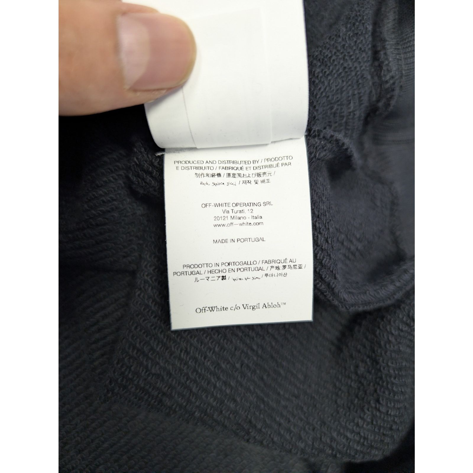Off-White o1rshd1 Spray Can Arrow Skate Hoodie in Black Size US L / EU 52-54 / 3 - 18 Thumbnail