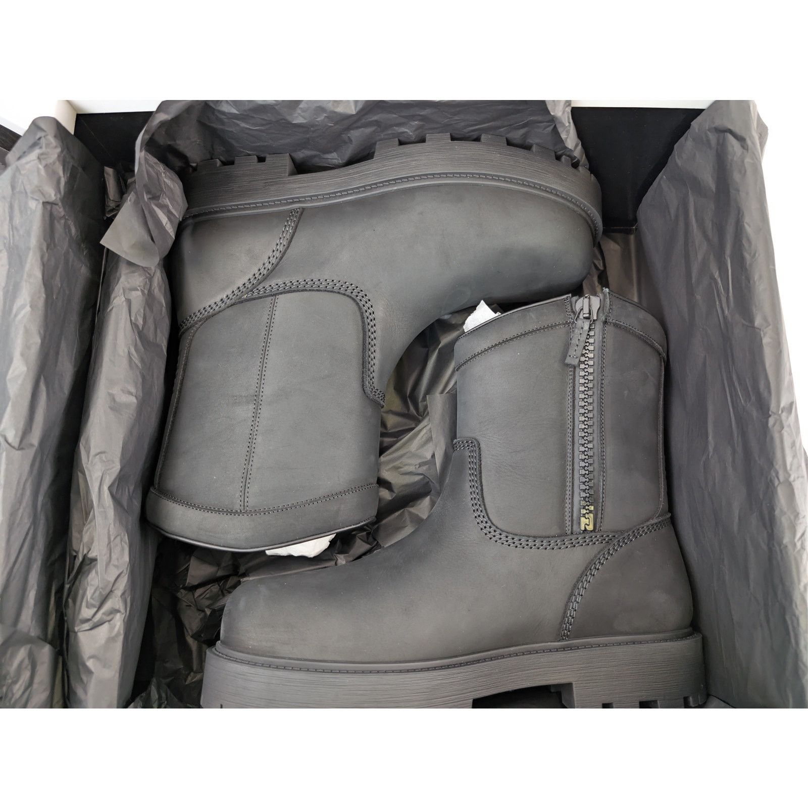 Givenchy o1rshd1 Zip High Boots in Black Size US 9 / EU 42 - 20 Thumbnail