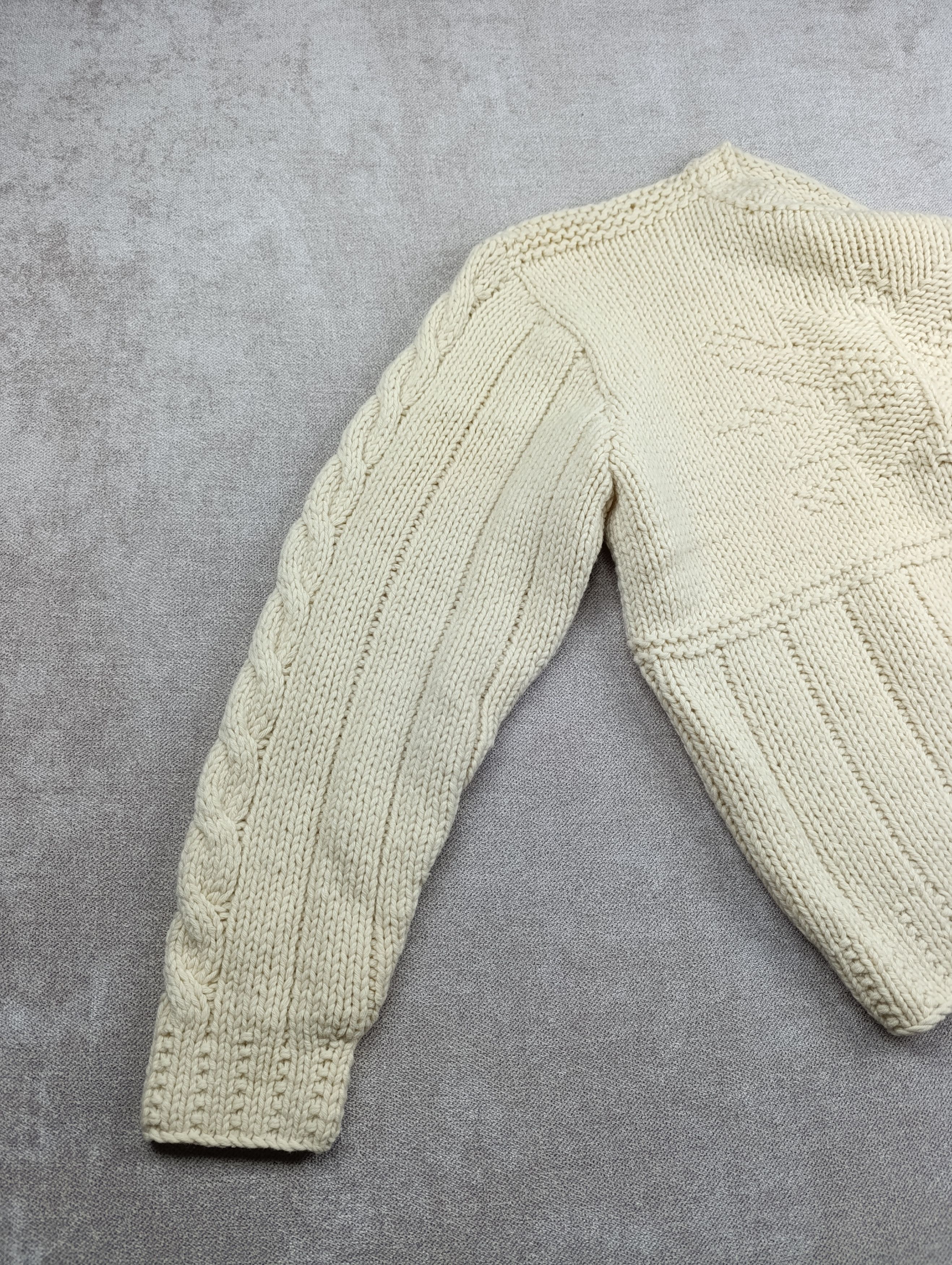 Polo Ralph Lauren VINTAGE POLO RALPH LAUREN HAND KNIT WOOL WOMENS SWEATER Size L / US 10 / IT 46 - 9 Thumbnail