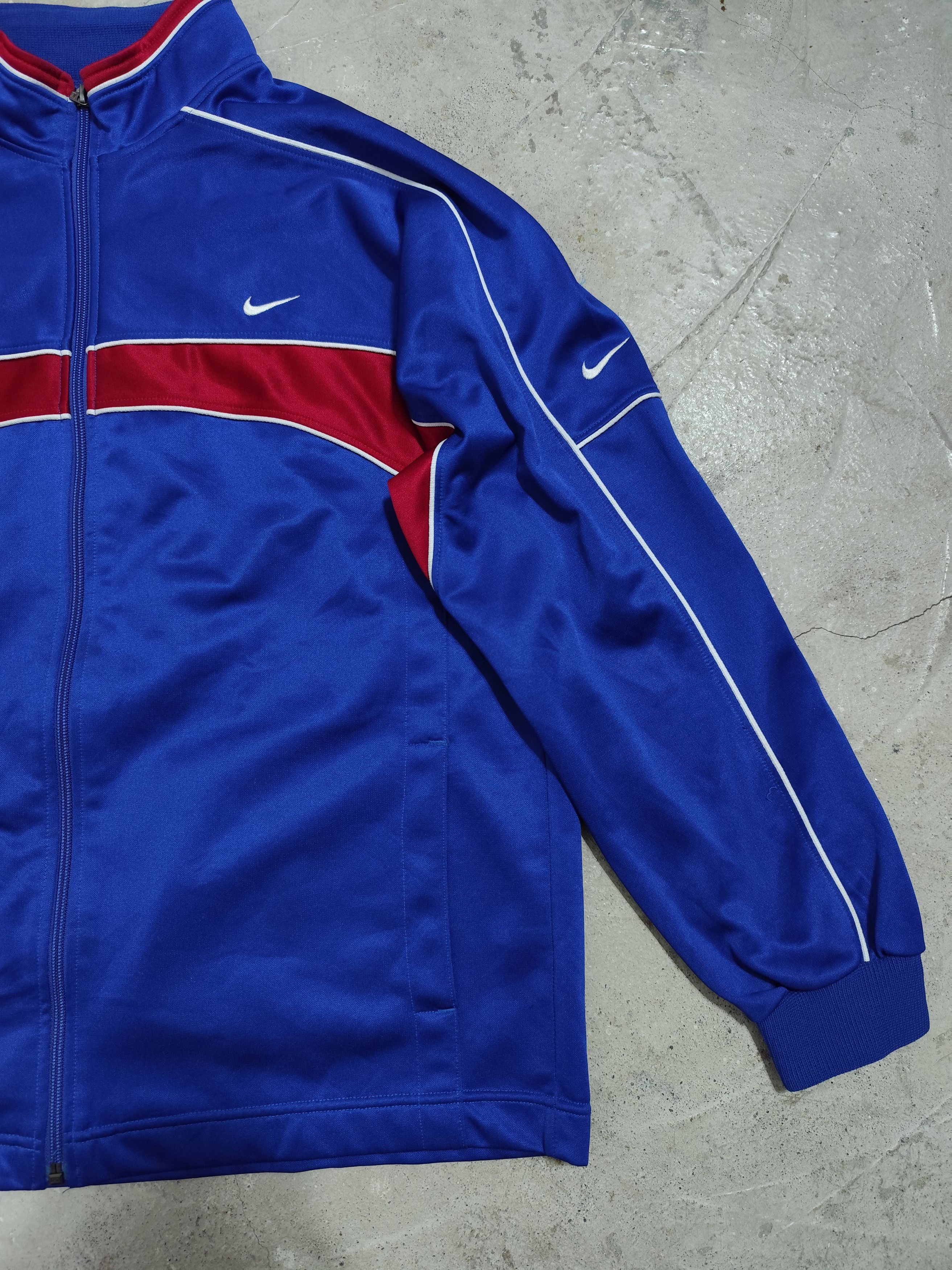 Nike Rare Vintage Nike track jacket made in Japan Size US L / EU 52-54 / 3 - 3 Thumbnail