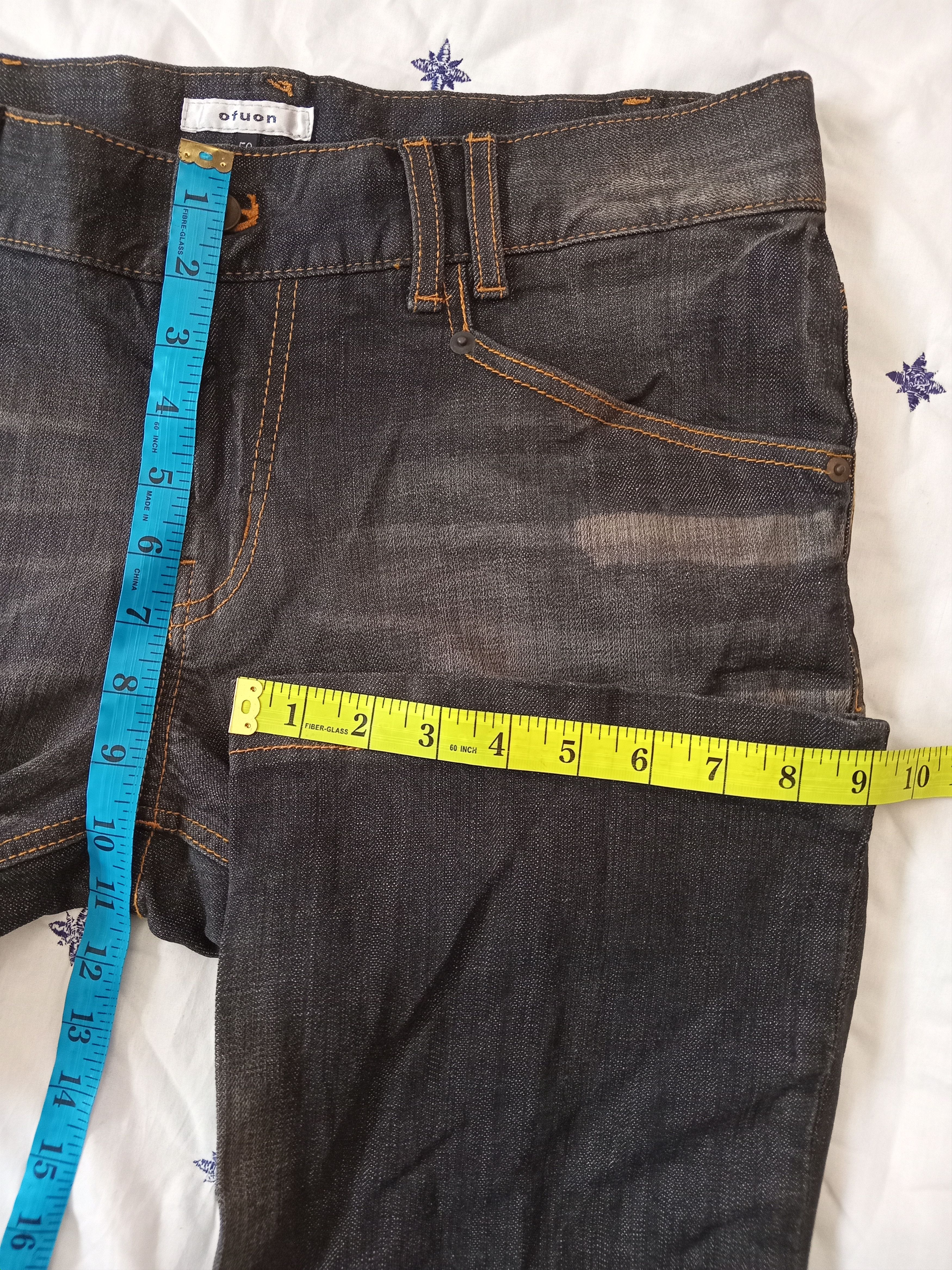 If Six Was Nine × Japanese Brand × Vintage Flare Jeans OFUON Japan Wash Faded Denim Boot Cut Size US 36 / EU 52 - 3 Thumbnail