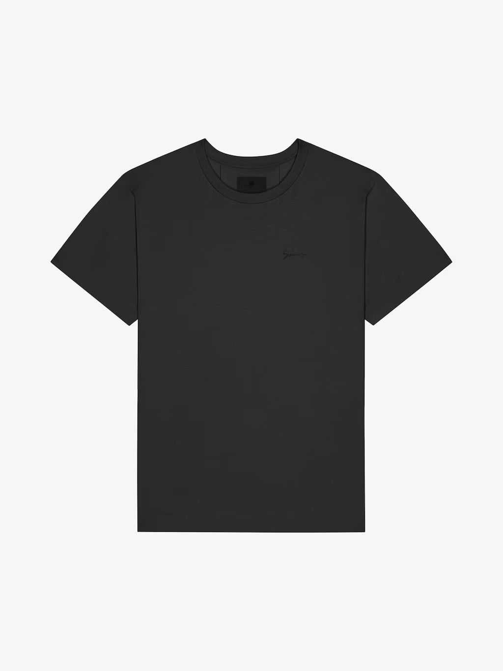 o1w1db10325 Standrad Short Slaave Base in Black