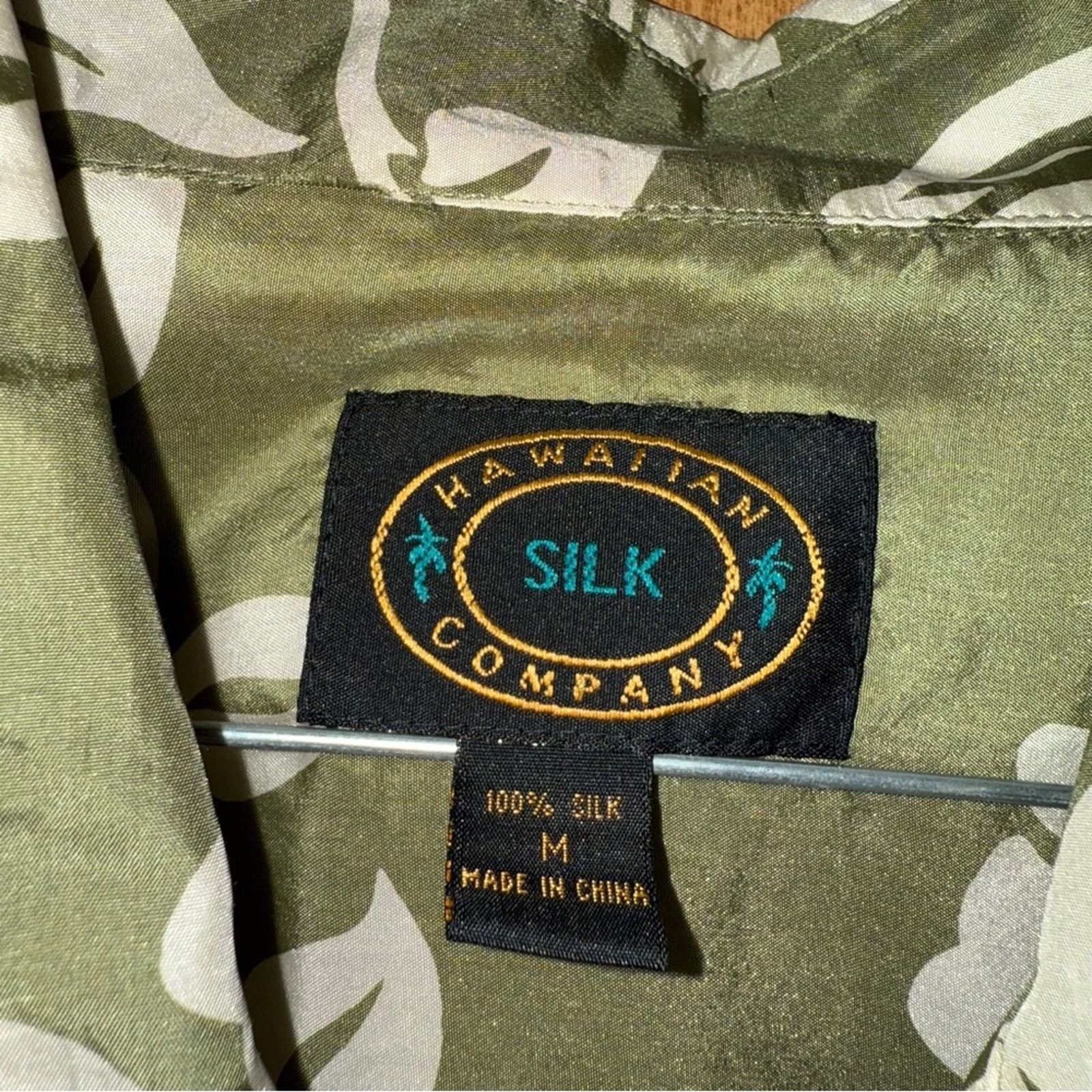 Other Hawaiian Silk Co. Green Floral Men's Shirt Size Medium Size US M / EU 48-50 / 2 - 3 Thumbnail