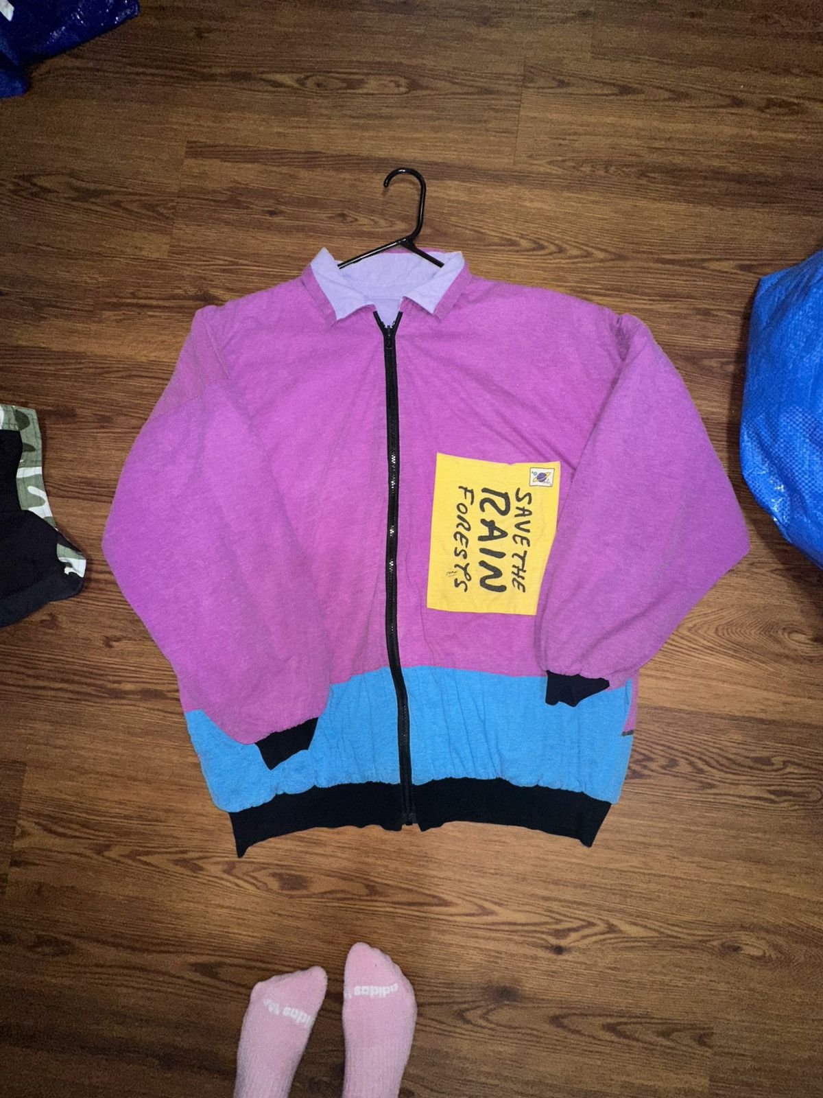 Other 🌿 Vintage 80’s Peter Max- Limited Edition Reversible Zip Size US L / EU 52-54 / 3 - 6 Thumbnail