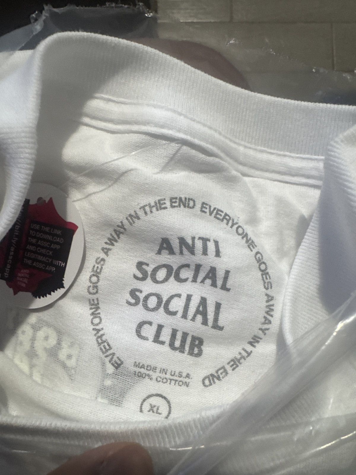 Anti Social Social Club Anti Social Social Club Size US XL / EU 56 / 4 - 2 Thumbnail