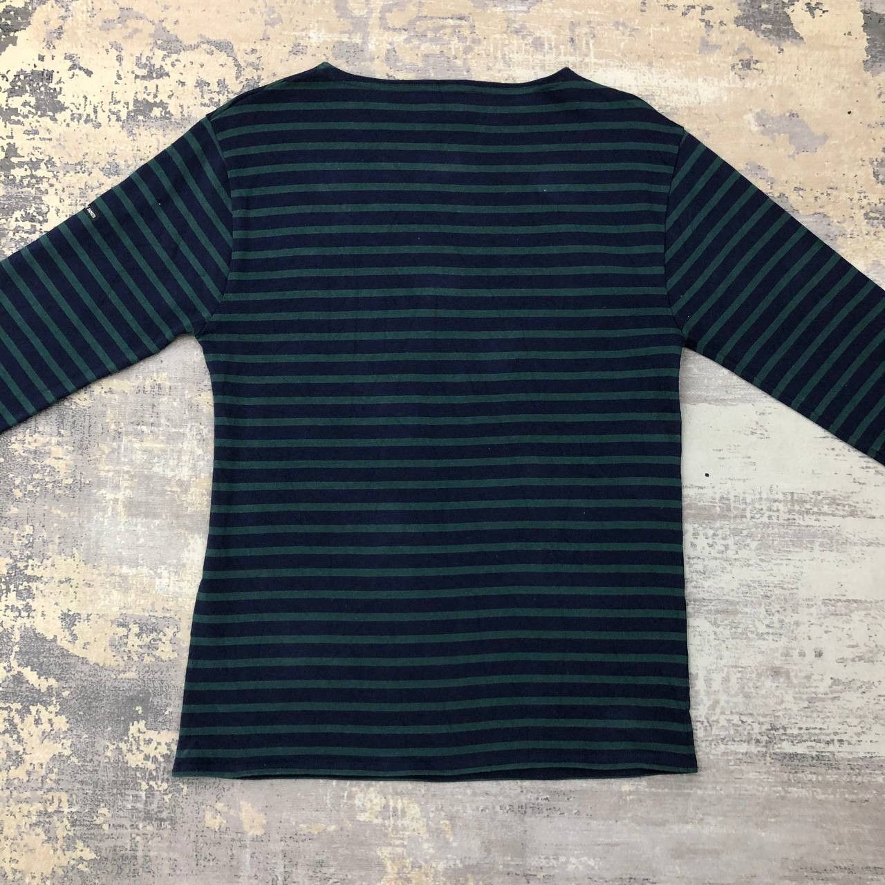 Saint James T193 MADE IN FRANCE SAINT JAMES L'ATELIER STRIPED TEE Size US M / EU 48-50 / 2 - 2 Thumbnail