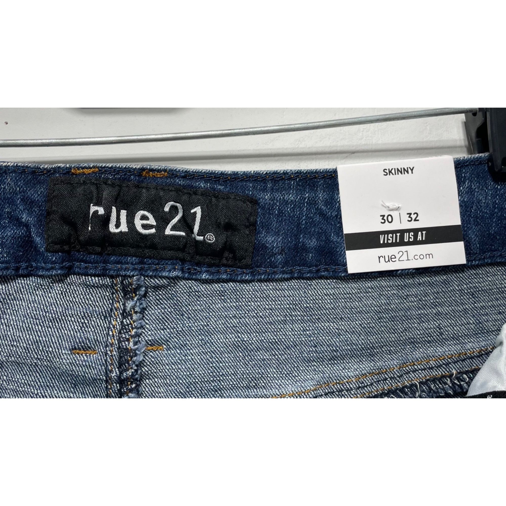 rue21 Rue 21 - Men's Supreme Flex Skinny Jeans Distressed - Light Size US 30 / EU 46 - 9 Thumbnail