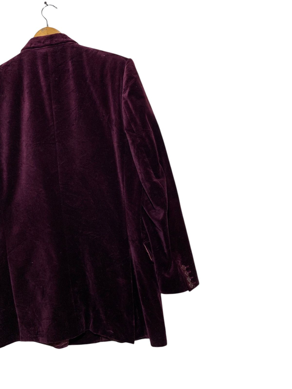 Dolce & Gabbana 🔥D&G ITALY RED VELVET MENS CASUAL JACKETS Size US M / EU 48-50 / 2 - 8 Thumbnail