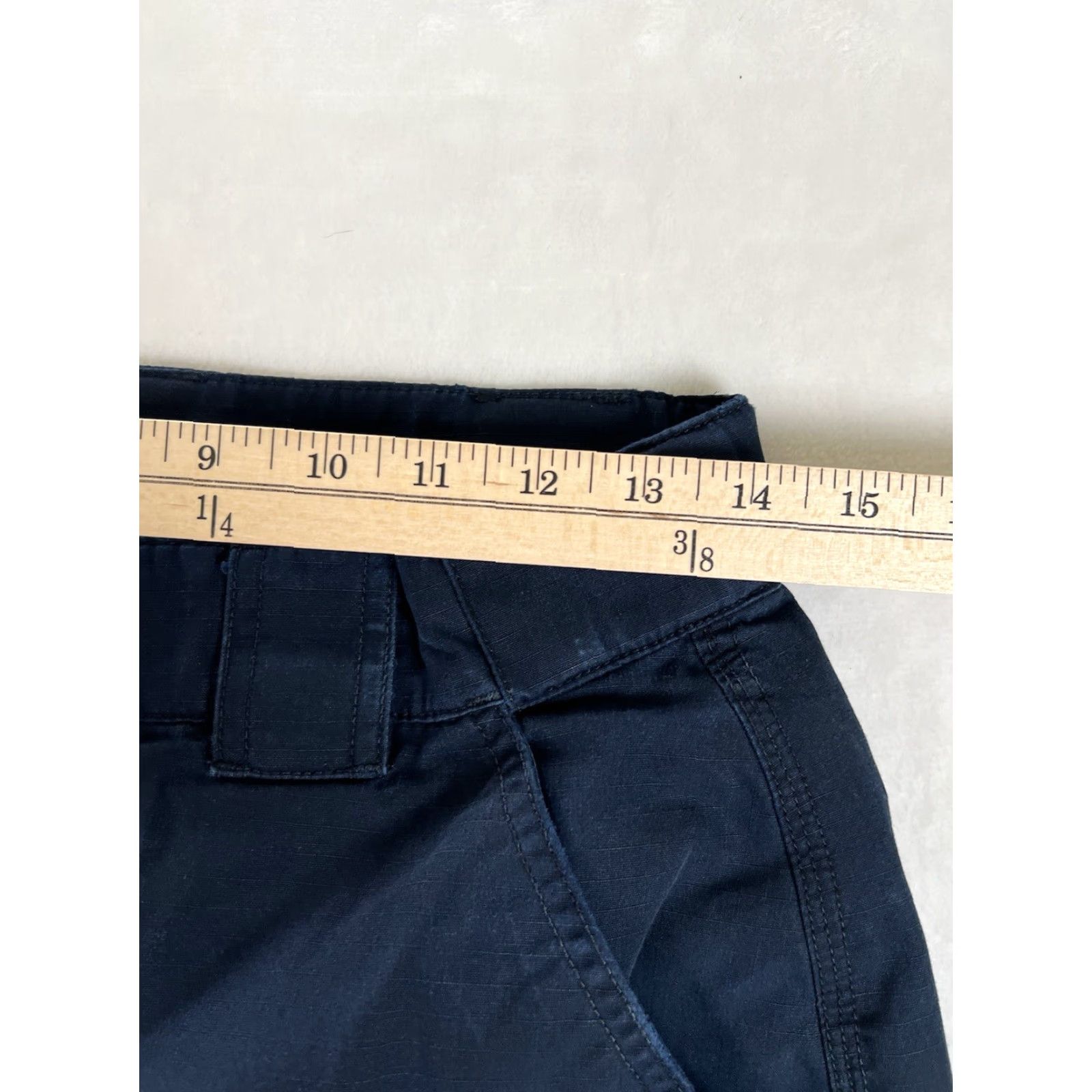 Vintage 5.11 Tactical Pants Mens M Cargo Workwear Straight Inseam 33 Blue Canvas Cotton Polyester Logo Pocket Size US 31 - 5 Thumbnail