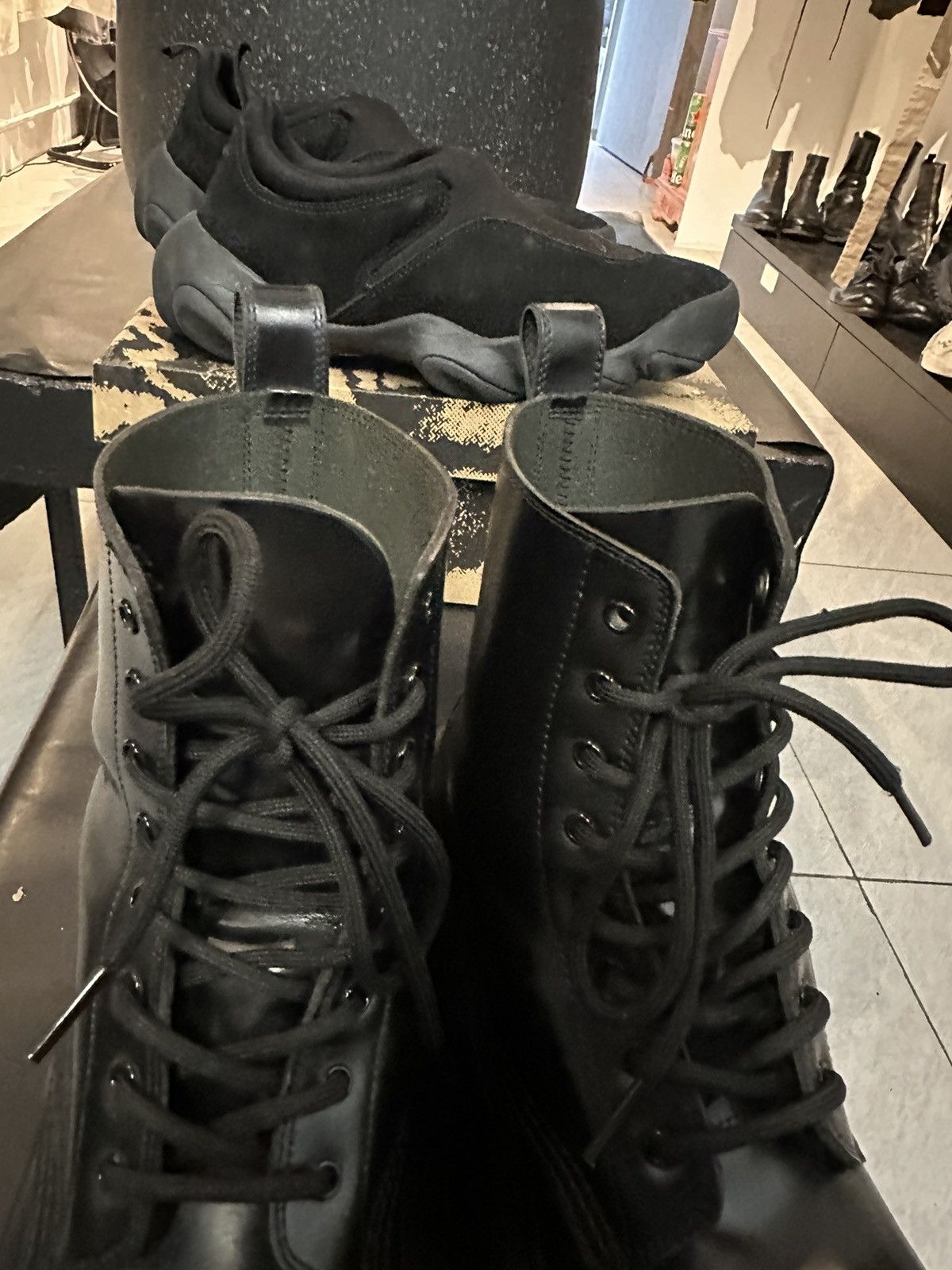 Balenciaga BALENCIAGA STRIKE LACE-UP BOOTS Size US 7.5 / EU 40-41 - 10 Thumbnail