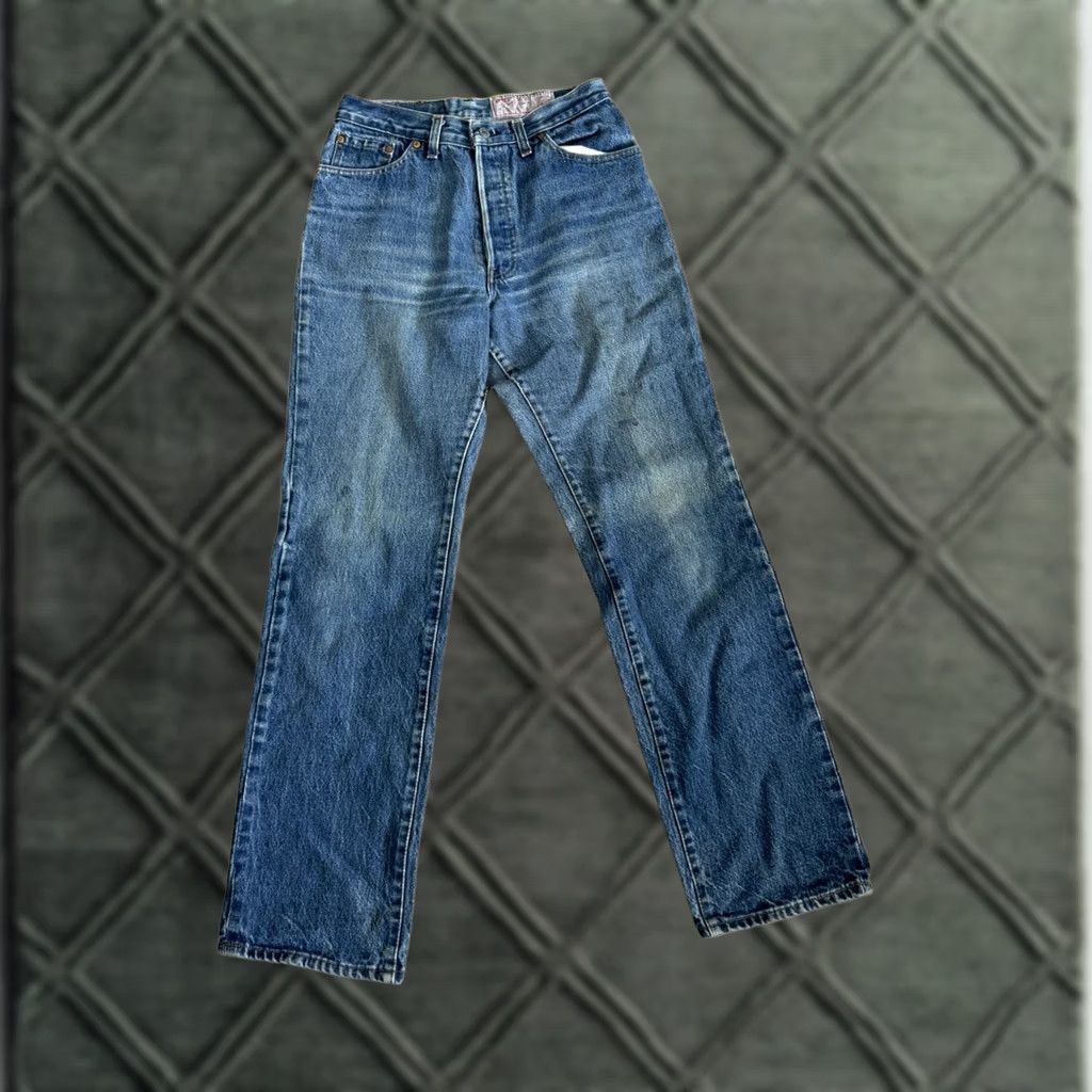 Levi's VINTAGE Levi’s 501XX Jeans Blue Denim 33 See Measurements 1980s Mens Size US 33 - 1 Thumbnail