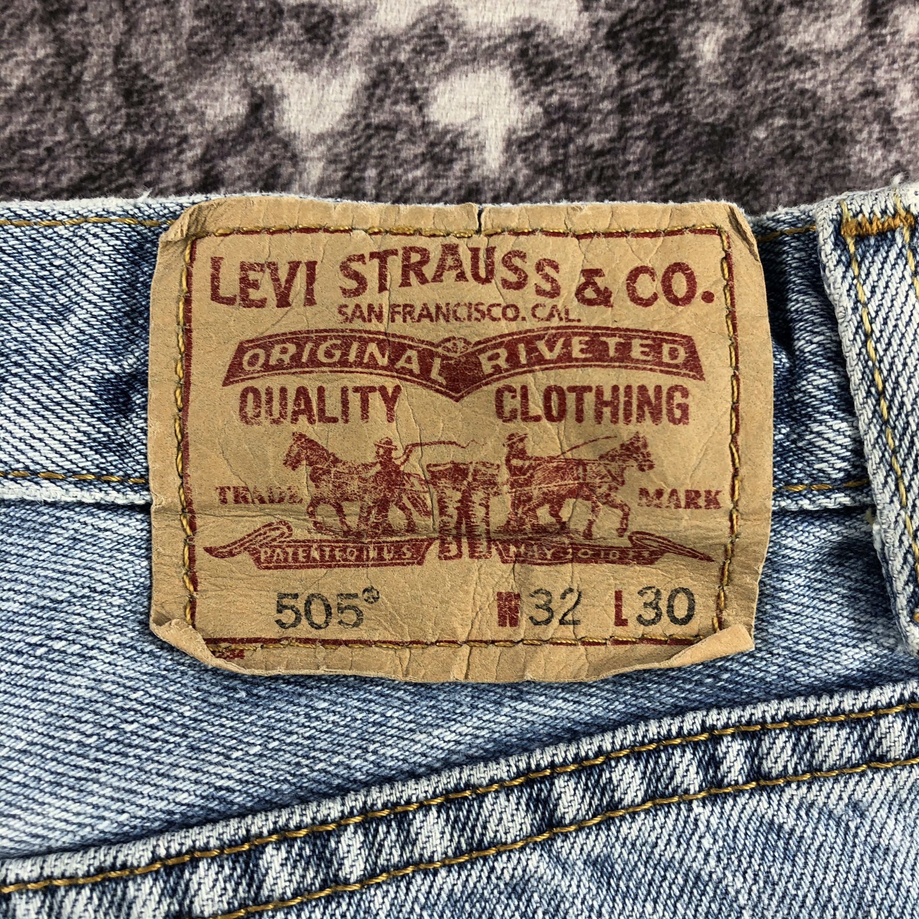 Levi's × Vintage Vintage Blue Wash Levis 505 Jeans-JM3090 Size US 32 / EU 48 - 6 Thumbnail