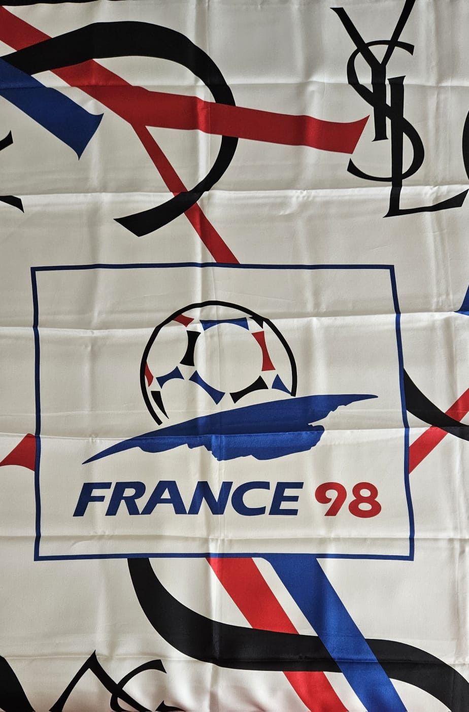 Yves Saint Laurent Yves Saint Laurent Silk Scarf - World Cup Size ONE SIZE - 6 Thumbnail
